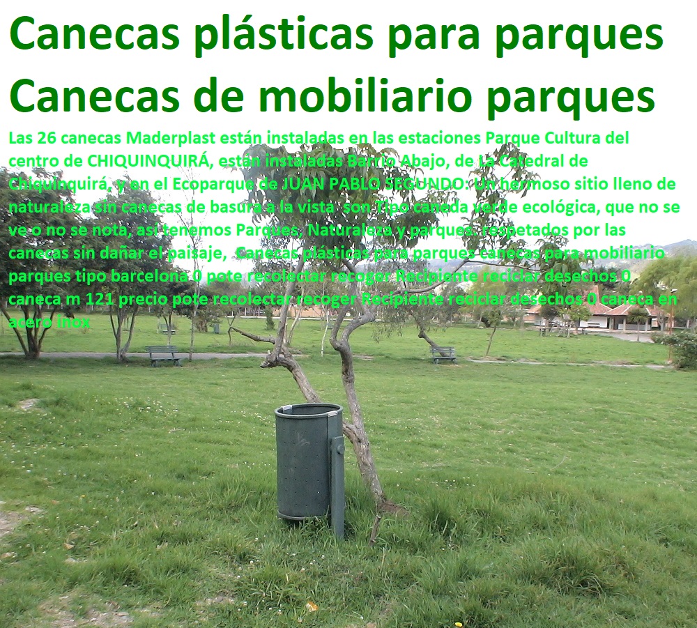 acopio y reciclaje canecas