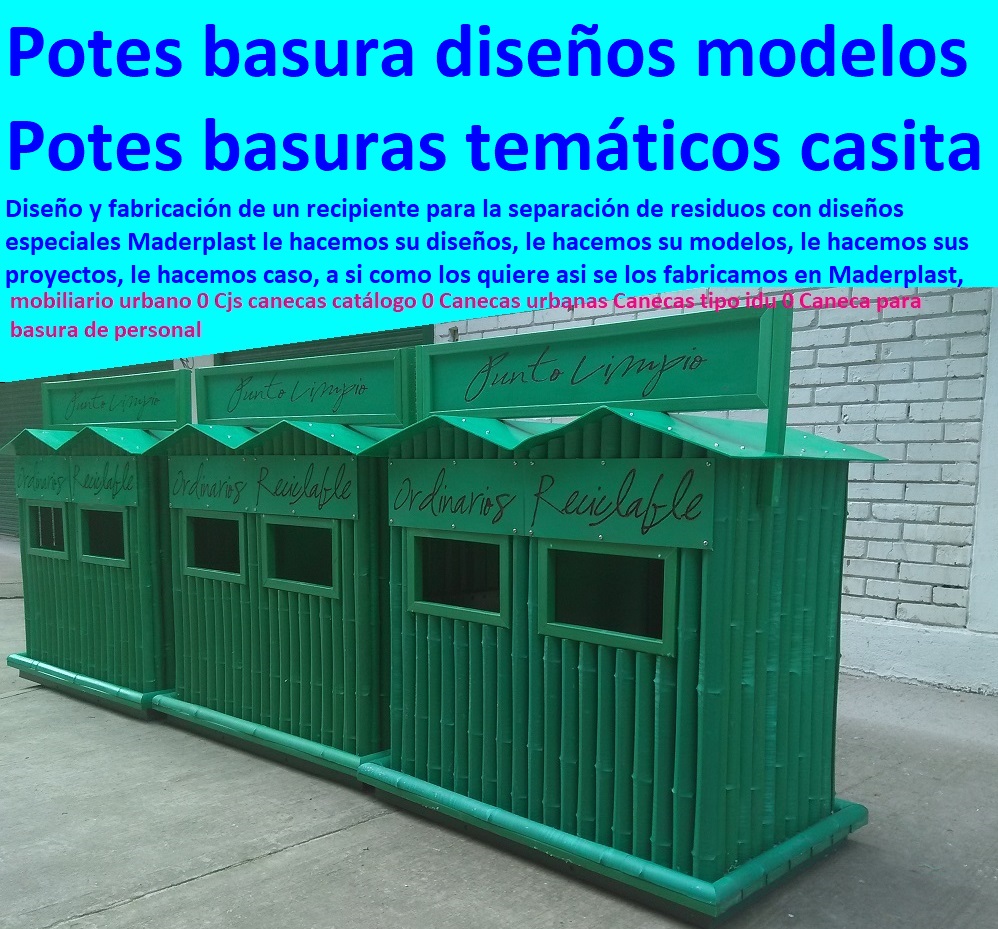 acopio y reciclaje canecas