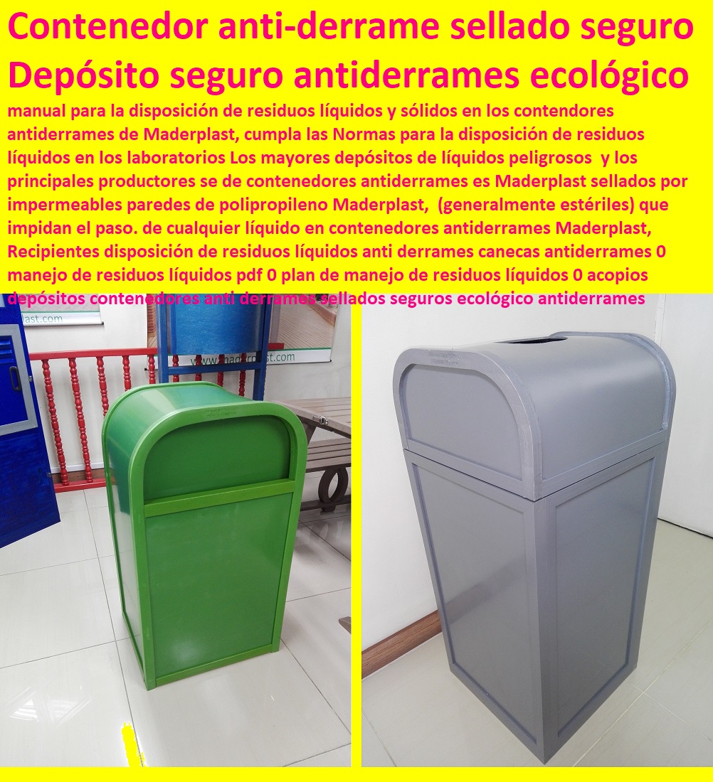 acopio y reciclaje canecas