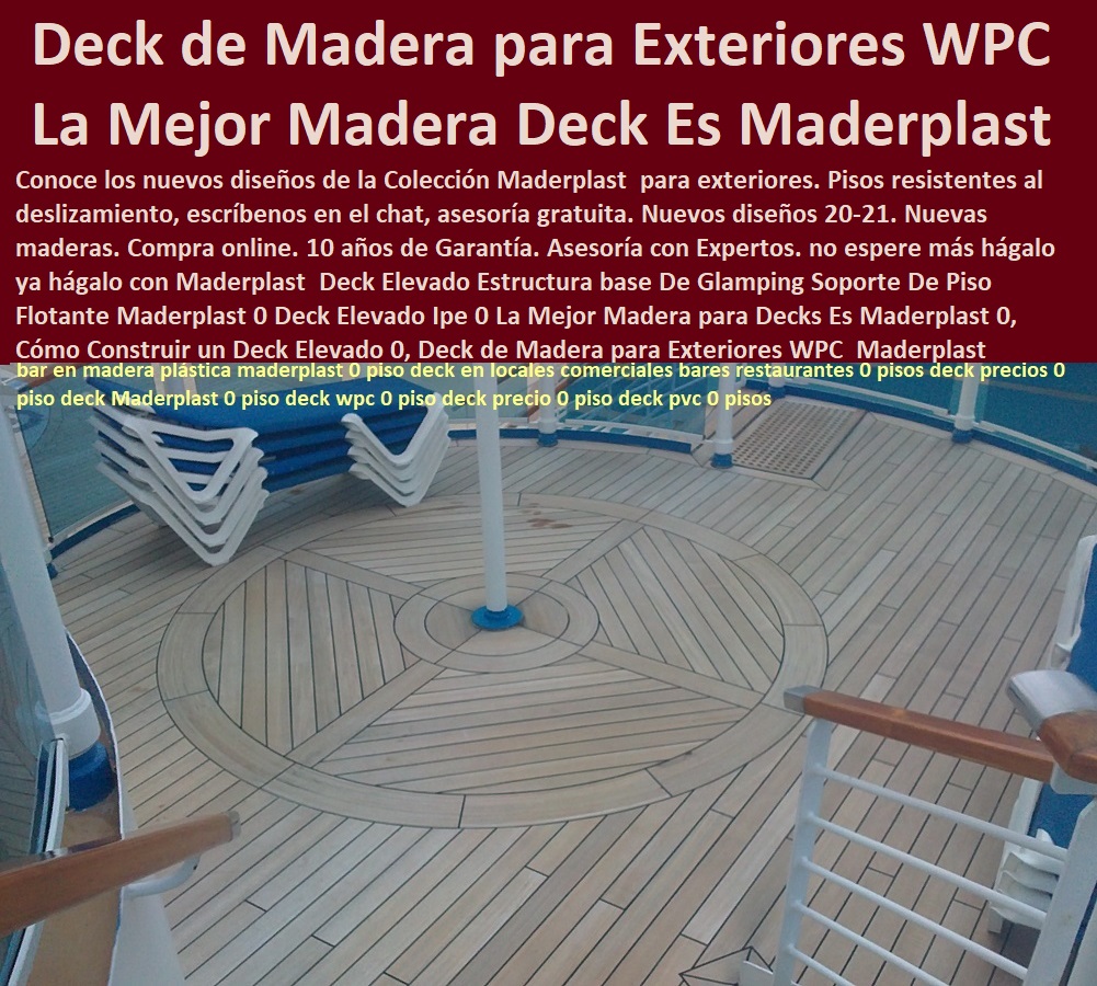 07 PISOS FLOTANTES 0 PISOS PARA EXTERIORES 0 SUELOS ELEVADOS 0 TERRAZAS FLOTANTES 0 TERRAZA VOLADOS 0 DECK ELEVADO PARA PILETAS 0, Pisos Deck Precios 0 Deck Plástico Para Piso Deck 0 Pisos Para Patios Exteriores Modernos 0 Venta De Madera Plástica 0 Encuentra Todo Tipo De Pisos De Madera En Bogotá 0 Tarimas De Madera Plástica Wpc 0 Bordes De Piscinas 0 Tarimas De Madera Plástica Wpc 0 Maderplast Piso Grampín 0 DECKS PISOS TERRAZAS PISOS FLOTANTES MADERA PLÁSTICA MADERPLAST PISOS PARA EXTERIORES PISOS FLOTANTES,  ¿Cómo escoger las mejores maderas? Maderas para decks: qué hay que tener en cuenta a la hora de elegir una madera plástica para decks exteriores Maderplast es la única que no se pudre, es la única que no se raya, es la única que no se mancha, es la única que se ve como madera natural, es la única que no requiere de mantenimiento, es la única que no le da problemas de mantenimiento, es la única que no la tiene que pintar ni lacar, Maderplast Tipos de madera para deck exterior piso flotante elevado de madera plástica Maderplast 0 Madera que Dura Para Deck Exterior 0 Madera Dura Maderplast Para Deck Exterior 0 ​¿Que madera elegir para un piso de exterior Diseño y construcción de puertos e infraestructuras portuarias Maderplast, Consideraciones de Ingeniería para la Construcción de Muelles comenzando por la madera totalmente inmunizada madera plástica Maderplast, estudio y diseño para la construcción de muelles en maderas plásticas Maderplast, Construcción de Muelles y Marinas Flotantes en madera plástica Maderplast, Piso deck para muelles marinos embarcaderos flotantes fijos astilleros maderplast 0 proyecto de construcción de un puerto marítimo 0 guía de diseño construcción operación y mantenimiento con madera maderplast diseños DECKS PISOS TERRAZAS PISOS FLOTANTES MADERA PLÁSTICA MADERPLAST PISOS PARA EXTERIORES PISOS FLOTANTES, 