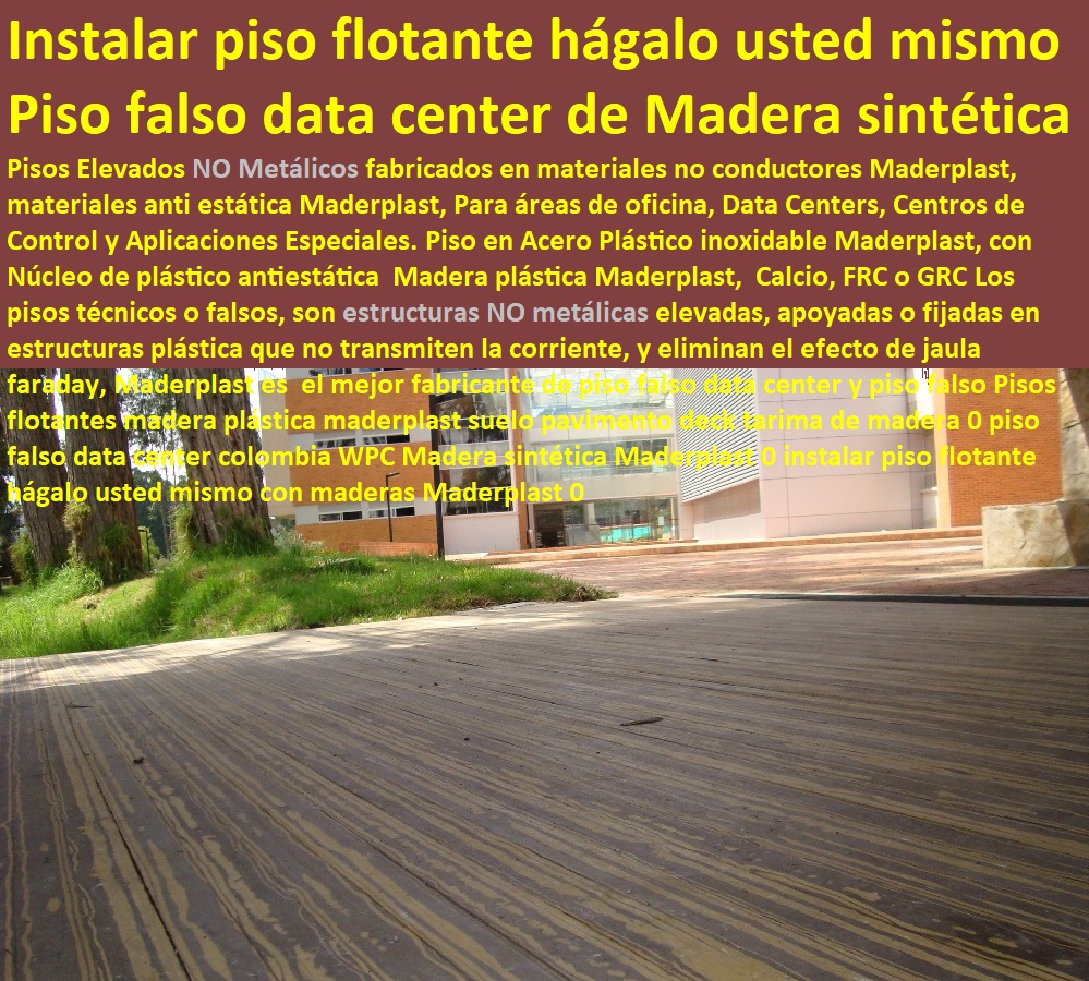 deck piso de terrazas pisos flotantes