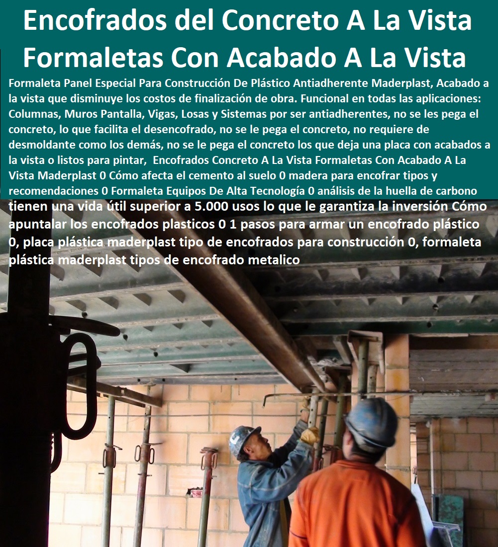 Encofrados Concreto A La Vista Formaletas Con Acabado A La Vista Maderplast 0 Cómo afecta el cemento al suelo 0 madera para encofrar tipos y recomendaciones 0 Formaleta Equipos De Alta Tecnología 0 análisis de la huella de carbono Construcción 0 Encofrados Concreto A La Vista Formaletas Con Acabado A La Vista Maderplast 0 Cómo afecta el cemento al suelo 0 madera para encofrar tipos y recomendaciones 0 Formaleta Equipos De Alta Tecnología 0 análisis de la huella de carbono Construcción 0