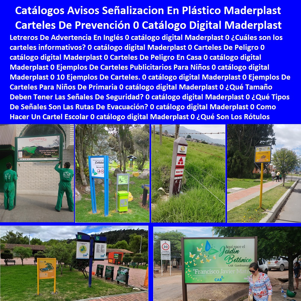 03 AVISOS SEÑALIZACION EN PLÁSTICO AVISOS LETREROS SEÑALES 0 Carteles Vallas Señalización 0 Cartelería Demarcación 0 Rótulo Rotular Pancarta Publicidad 0 Cartelería Demarcación Rótulo Maderplast En Alto Y Bajo Relieve, Rotular Pancarta Publicidad Y Vallas