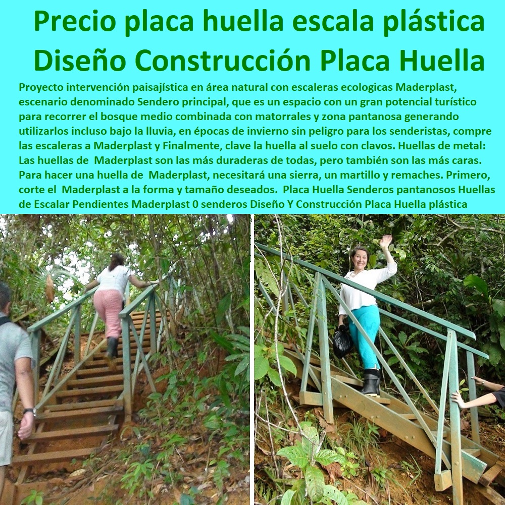 Placa Huella Senderos pantanosos  ESPECIALISTAS EN SENDEROS Y CAMINOS ECOLÓGICOS, PUENTES PEATONALES, PASOS ELEVADOS ECOLÓGICOS 0 Puentes Peatonales Maderplast 0 Senderos Peatonales 0 Alamedas Peatonales 0 Malecones Peatonales 0 Senderos Ecológicos 0 Túneles Peatonales 0 Muelles Turísticos 0 Corredores Peatonales 0 Puentes Ecológicos 0 Miradores Turísticos 0 Miradores De La Naturaleza 0 Senderos Interpretativos Huellas de Escalar Pendientes Maderplast 0 senderos Diseño Y Construcción Placa Huella plástica senderos 0 Placa huella vehicular peatonal 90x30x4 cm senderos 0 precio placa huella invias huellas plástica senderos Placa Huella Senderos pantanosos Huellas de Escalar Pendientes Maderplast 0 senderos Diseño Y Construcción Placa Huella plástica senderos 0 Placa huella vehicular peatonal 90x30x4 cm senderos 0 precio placa huella invias huellas plástica senderos