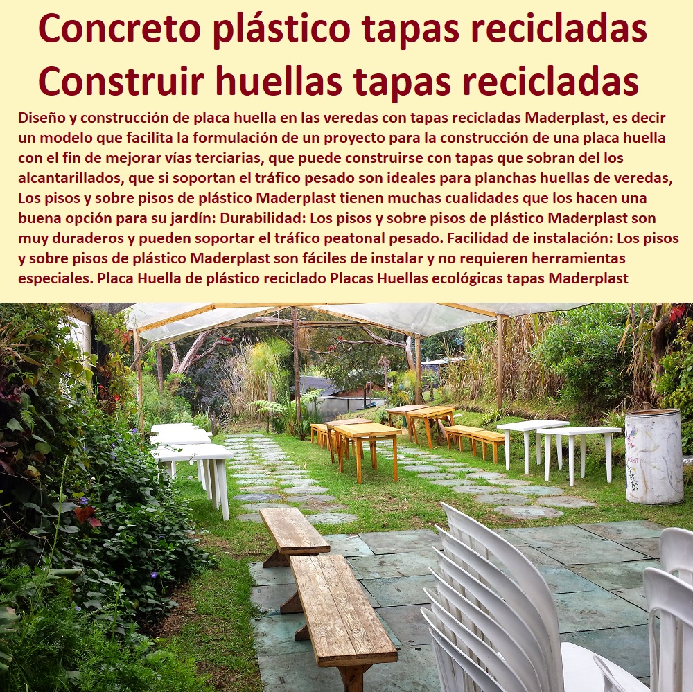  ESPECIALISTAS EN SENDEROS Y CAMINOS ECOLÓGICOS, PUENTES PEATONALES, PASOS ELEVADOS ECOLÓGICOS 0 Senderos Escalonados 0 Puentes Túneles 0 Senderos Veredales 0 Construcción De Sendas 0 Senderos En Los Cerros 0 Camino Rural Peatonal Estrecho 0 Construcción Sendero Peatonal Cubierto 0 Cicloruta Y Senderos Peatonales Placa Huella de plástico reciclado Placas Huellas ecológicas tapas Maderplast 0 Mantenimiento Y Construcción De placa huella tapas recicladas 0 Placa huella vehicular peatonal de concreto plástico tapas recicladas 0 como se instala placas 0 Placa Huella de plástico reciclado Placas Huellas ecológicas tapas Maderplast 0 Mantenimiento Y Construcción De placa huella tapas recicladas 0 Placa huella vehicular  peatonal de concreto plástico tapas recicladas 0 como se  instala placas 0