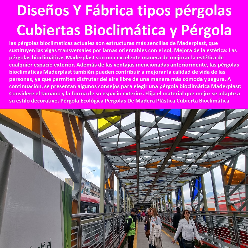 Pérgola Ecológica Pergolas De Madera Plástica Cubierta Bioclimática Maderplast 0 Pérgolas Para Energía Solar De Senderos Ecológicos 0  ESPECIALISTAS EN SENDEROS Y CAMINOS ECOLÓGICOS, PUENTES PEATONALES, PASOS ELEVADOS ECOLÓGICOS 0 Paseos Peatonales 0 Vías Peatonales 0 Paso Peatonal 0 Espacios Peatonales Urbanismo 0 Proyectos De Malecón 0 Paso Peatonal Elevado 0 Como Hacer Un Sendero Ecológico 0 Proyectos De Senderos Ecológicos 0 Paso De Fauna 0 Puentes Para Fauna 0 Vados Caminos 0 Rampas Para Peatones 0 Tipos de pérgolas y porches de madera 0 Cuánto cuesta el m2 de pérgola 0 Diseño Y Fábrica De pérgolas 0 Pérgola Ecológica Pergolas De Madera Plástica Cubierta Bioclimática Maderplast 0 Pérgolas Para Energía Solar De Senderos Ecológicos 0 Tipos de pérgolas y porches de madera 0 Cuánto cuesta el m2 de pérgola 0 Diseño Y Fábrica De pérgolas 0