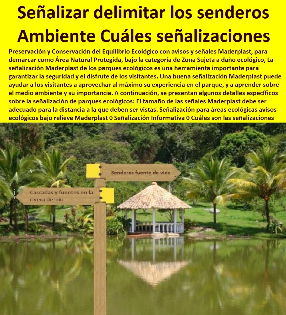 Señalización para áreas ecológicas avisos ecológicos bajo relieve Maderplast 0 Señalización Informativa 0 Cuáles son las señalizaciones del medio ambiente 0 Estándar señalización delimitación de sendero Señalización señal ecológica Señalización para áreas ecológicas avisos ecológicos bajo relieve Maderplast 0 Señalización Informativa 0 Cuáles son las señalizaciones del medio ambiente 0  ESPECIALISTAS EN SENDEROS Y CAMINOS ECOLÓGICOS, PUENTES PEATONALES, PASOS ELEVADOS ECOLÓGICOS 0 Puentes Peatonales Maderplast 0 Senderos Peatonales 0 Alamedas Peatonales 0 Malecones Peatonales 0 Senderos Ecológicos 0 Túneles Peatonales 0 Muelles Turísticos 0 Corredores Peatonales 0 Puentes Ecológicos 0 Miradores Turísticos 0 Miradores De La Naturaleza 0 Senderos Interpretativos Estándar señalización delimitación de sendero Señalización señal ecológica