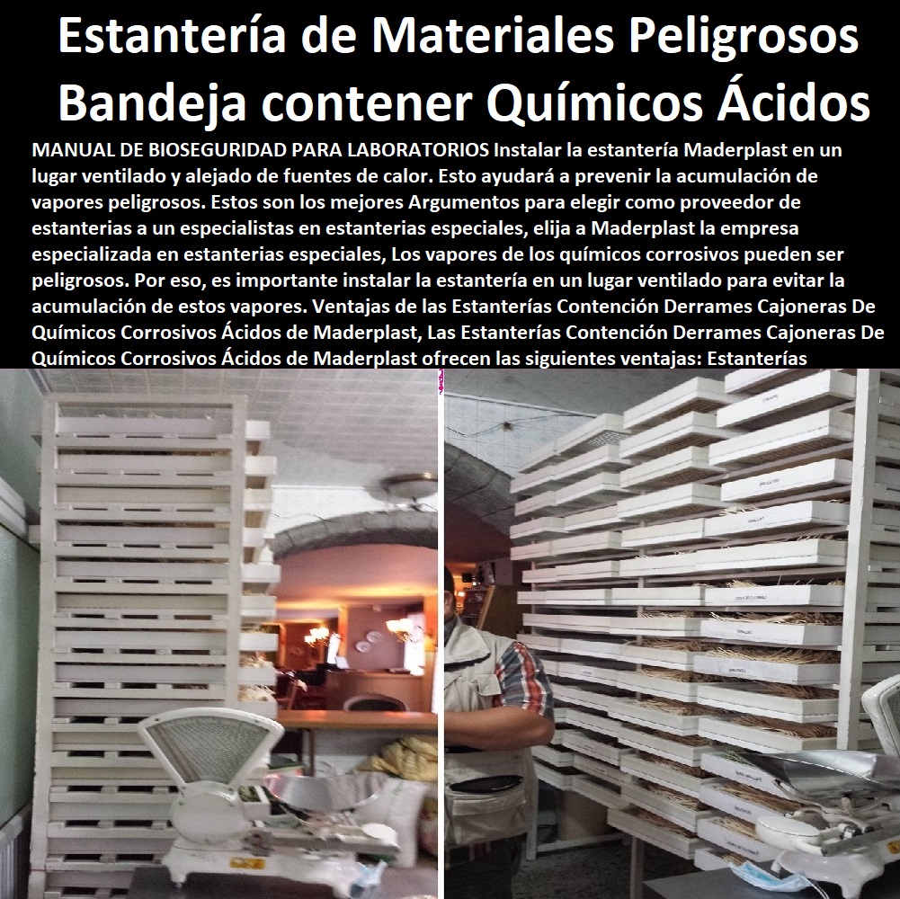 Estanterías Contención Derrames Gabinetes Químicos Corrosivos Ácidos Maderplast 0 Estantería Materiales Peligrosos polipropileno Químicos Ácidos 0 Estantería cuenta con Bandejas contención Químicos Ácidos 0  ESTANTERÍA PLÁSTICA MADERPLAST 0 RACKS ESTANTERIAS INDUSTRIAL 0 Estanterías Industriales Plásticas Rack Selectivo 0 racks industriales metálicos para el almacenamiento 0 Proveedor Estantería Industrial 0 Estantes Acero Inoxidable 0 Plástico 0 Estanterías Industriales Plásticas Rack Selectivo 0 Proyectos de Estanterías  y centros de producción 0 cuánto peso soporta un rack industrial 0 fabricantes de estanterías metálicas 0 sillas en acero inoxidable medellin 0 rack industrial medidas Anaqueles plástico Estantes plásticos Gabinetes y Estanterías Estanterías Contención Derrames Gabinetes Químicos Corrosivos Ácidos Maderplast 0 Estantería Materiales Peligrosos polipropileno Químicos Ácidos 0 Estantería cuenta con Bandejas contención Químicos Ácidos 0 Gabinetes y Estanterías Estanterías Contención Derrames Gabinetes Químicos Corrosivos Ácidos Maderplast 0 Estantería Materiales Peligrosos polipropileno Químicos Ácidos 0 Estantería cuenta con Bandejas contención Químicos Ácidos 0 Gabinetes y Estanterías