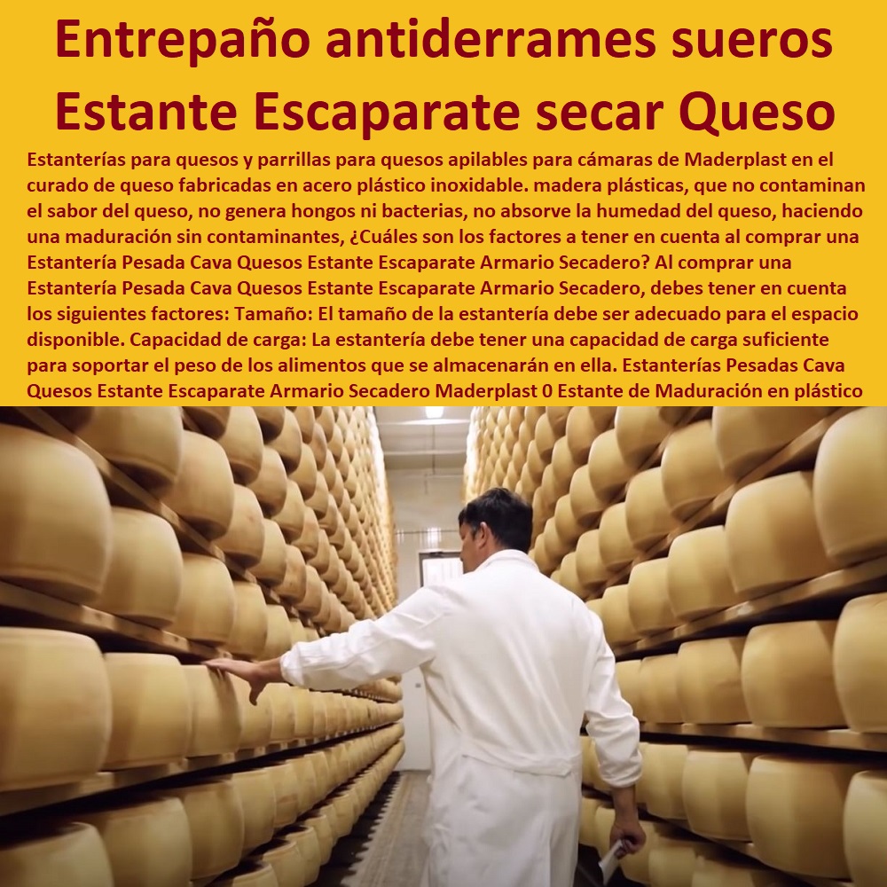 Estanterías Pesadas Cava  ESTANTERÍA PLÁSTICA MADERPLAST 0 RACKS ESTANTERIAS INDUSTRIAL 0 Estanterías De Plástico Resistente 0 Estantes Y Racks Plásticos 0 Estanterías Y Anaqueles 0 Gabinetes Plásticos 0 Armarios Plásticos 0 Alacenas Plásticas 0 Estantería Modular 0 Percheros Plásticos 0 Estante Fijo Ventilado De Rack 0 Estante De Soporte Para Armarios 0 Estanterías Y Gabinetes Plásticos 0 Estante De Almacenamiento De Gabinete 0 Estantes De Montaje En Rack Para Equipos 0 Racks Y Gabinetes 0 Estantes Y Gabinetes Quesos Estante Escaparate Armario Secadero Maderplast 0 Estante de Maduración en plástico polipropileno 0 orear los quesos y colocarlos en estanterías 0 Estanterías plásticas con entrepaño antiderrames 0 Estante 0 Estanterías Pesadas Cava Quesos Estante Escaparate Armario Secadero Maderplast 0 Estante de Maduración en plástico polipropileno 0 orear los quesos y colocarlos en estanterías 0 Estanterías plásticas con entrepaño antiderrames 0 Estante 0