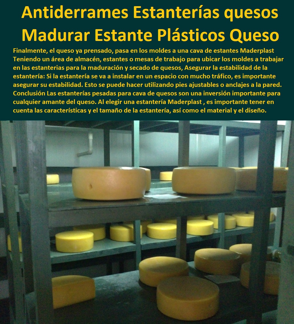 Estantes Estanterias De Queso Armario Estante Secadero Curado Quesos Maderplast  ESTANTERÍA PLÁSTICA MADERPLAST 0 RACKS ESTANTERIAS INDUSTRIAL 0 Anaqueles Racks 0 Gabinetes Y Bastidores 0 Gabinete Rack De Pared Con Estante 0 Estanteria Antiderrame 0 Estanterías Con Contención De Derrames 0 Estantería Materiales Peligrosos 0 Cubetos De Retención Estantes 0 Cubetos Antiderrame Con Estante 0 Estanteria De Acero Inoxidable 0 Rack Estanteria Pesada 0 Racks Estanterias Industrial 0 Estantería Rack plástica Racks Cantilever 0 Compra y Venta de Estanterias y Racks Industriales 0 0 Sistemas de Afinado y Maduración de Quesos antiderrames 0 Estanterías con queso Imágenes 0 Estante de Maduración en plástico polipropileno Estante Plásticos Estantes Estanterias De Queso Armario Estante Secadero Curado Quesos Maderplast 0 Sistemas de Afinado y Maduración de Quesos antiderrames 0 Estanterías con queso Imágenes 0 Estante de Maduración en plástico polipropileno Estante Plásticos