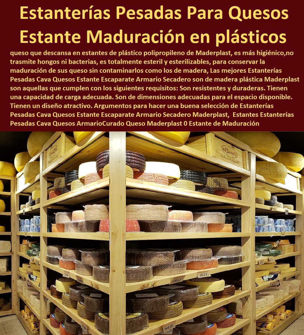 Estantes Estanterías Pesadas Cava Quesos Armario Secadero Curado Queso Maderplast 0 Estante de Maduración en plástico  ESTANTERÍA PLÁSTICA MADERPLAST 0 RACKS ESTANTERIAS INDUSTRIAL 0 Anaqueles Racks 0 Gabinetes Y Bastidores 0 Gabinete Rack De Pared Con Estante 0 Estanteria Antiderrame 0 Estanterías Con Contención De Derrames 0 Estantería Materiales Peligrosos 0 Cubetos De Retención Estantes 0 Cubetos Antiderrame Con Estante 0 Estanteria De Acero Inoxidable 0 Rack Estanteria Pesada 0 Racks Estanterias Industrial 0 Estantería Rack plástica Racks Cantilever 0 Compra y Venta de Estanterias y Racks Industriales 0 polipropileno 0 Armario Secadero de Queso y maduración de quesos 0 Estanterías Pesadas Para Quesos Jamones 0 Estanterías 0 Estantes Estanterías Pesadas Cava Quesos Armario Secadero Curado Queso Maderplast 0 Estante de Maduración en plástico polipropileno 0 Armario Secadero de Queso y maduración de quesos 0 Estanterías Pesadas Para Quesos Jamones 0 Estanterías