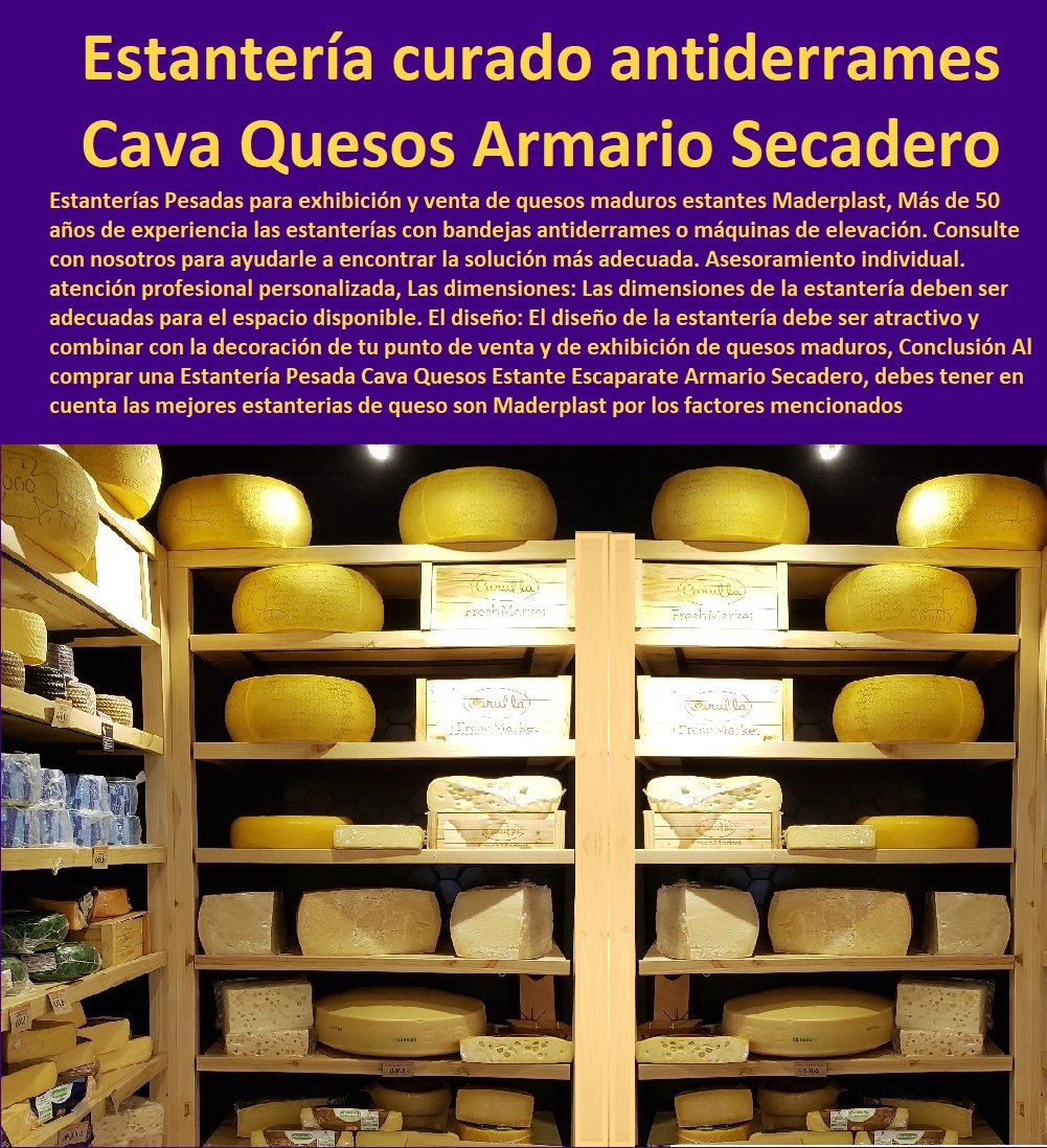 Estantes Estanterías Pesadas Cava Quesos Armario Secadero Curado Queso Maderplast 0 Estantes modulares de polipropileno para quesos 0  ESTANTERÍA PLÁSTICA MADERPLAST 0 RACKS ESTANTERIAS INDUSTRIAL 0 Anaqueles Racks 0 Gabinetes Y Bastidores 0 Gabinete Rack De Pared Con Estante 0 Estanteria Antiderrame 0 Estanterías Con Contención De Derrames 0 Estantería Materiales Peligrosos 0 Cubetos De Retención Estantes 0 Cubetos Antiderrame Con Estante 0 Estanteria De Acero Inoxidable 0 Rack Estanteria Pesada 0 Racks Estanterias Industrial 0 Estantería Rack plástica Racks Cantilever 0 Compra y Venta de Estanterias y Racks Industriales 0 Armario secadero para curado de quesos 0 Estantería de curado Ventilada antiderrames Estante Maduración 0 Estantes Estanterías Pesadas Cava Quesos Armario Secadero Curado Queso Maderplast 0 Estantes modulares de polipropileno para quesos 0 Armario secadero para curado de quesos 0 Estantería de curado Ventilada antiderrames Estante Maduración