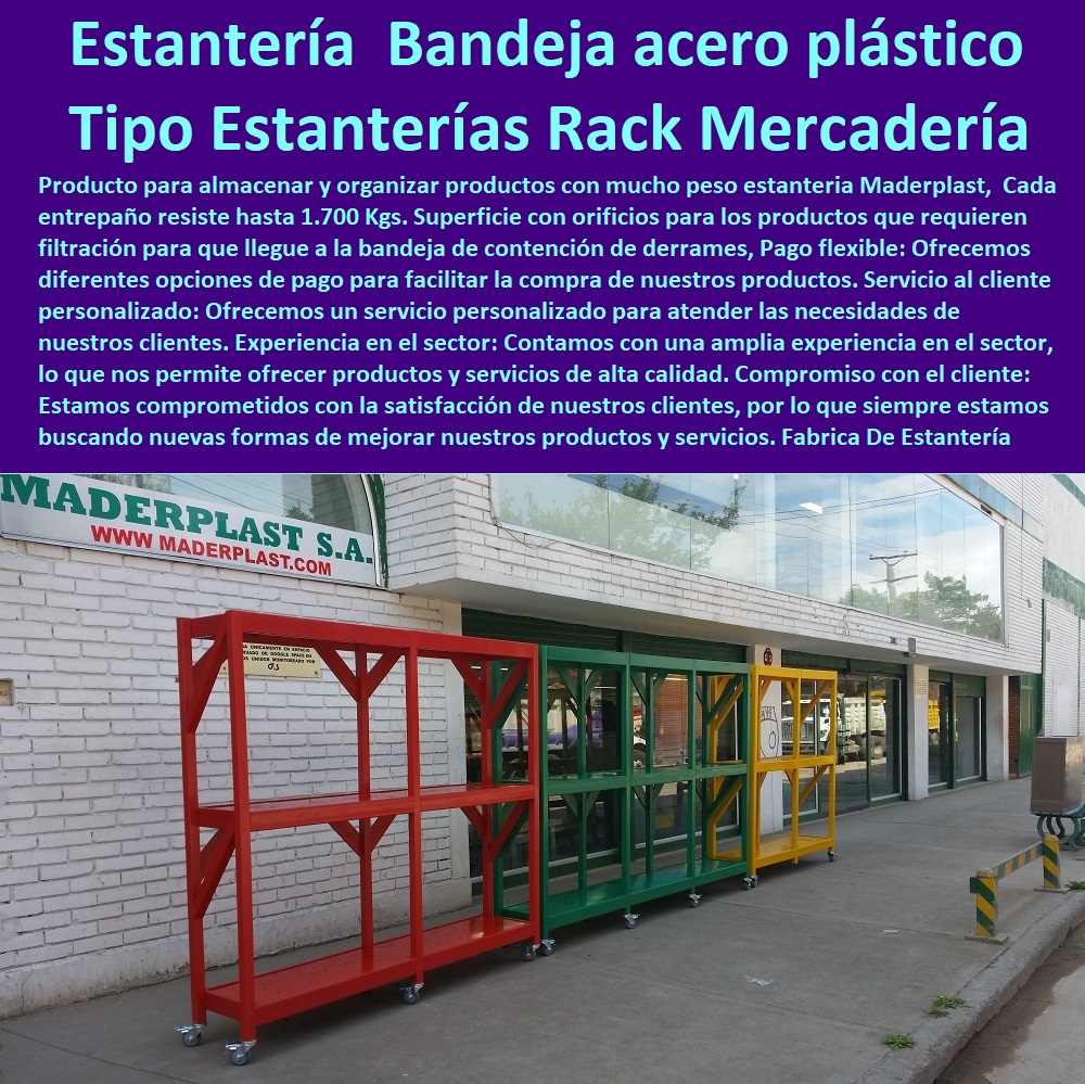 Fabrica De Estantería Plásticas Racks Industriales Bandeja antiderrames Maderplast 0 Tipo Estanterías Rack Mercadería antiderrames 0 Estanterías en acero inoxidables para empresas antiderrames 0  ESTANTERÍA PLÁSTICA MADERPLAST 0 RACKS ESTANTERIAS INDUSTRIAL 0 Anaqueles Racks 0 Gabinetes Y Bastidores 0 Gabinete Rack De Pared Con Estante 0 Estanteria Antiderrame 0 Estanterías Con Contención De Derrames 0 Estantería Materiales Peligrosos 0 Cubetos De Retención Estantes 0 Cubetos Antiderrame Con Estante 0 Estanteria De Acero Inoxidable 0 Rack Estanteria Pesada 0 Racks Estanterias Industrial 0 Estantería Rack plástica Racks Cantilever 0 Compra y Venta de Estanterias y Racks Industriales 0 Diseño y fabricación de estanterías Fabrica De Estantería Plásticas Racks Industriales Bandeja antiderrames Maderplast 0 Tipo Estanterías Rack Mercadería antiderrames 0 Estanterías en acero inoxidables para empresas antiderrames 0 Diseño y fabricación de estanterías