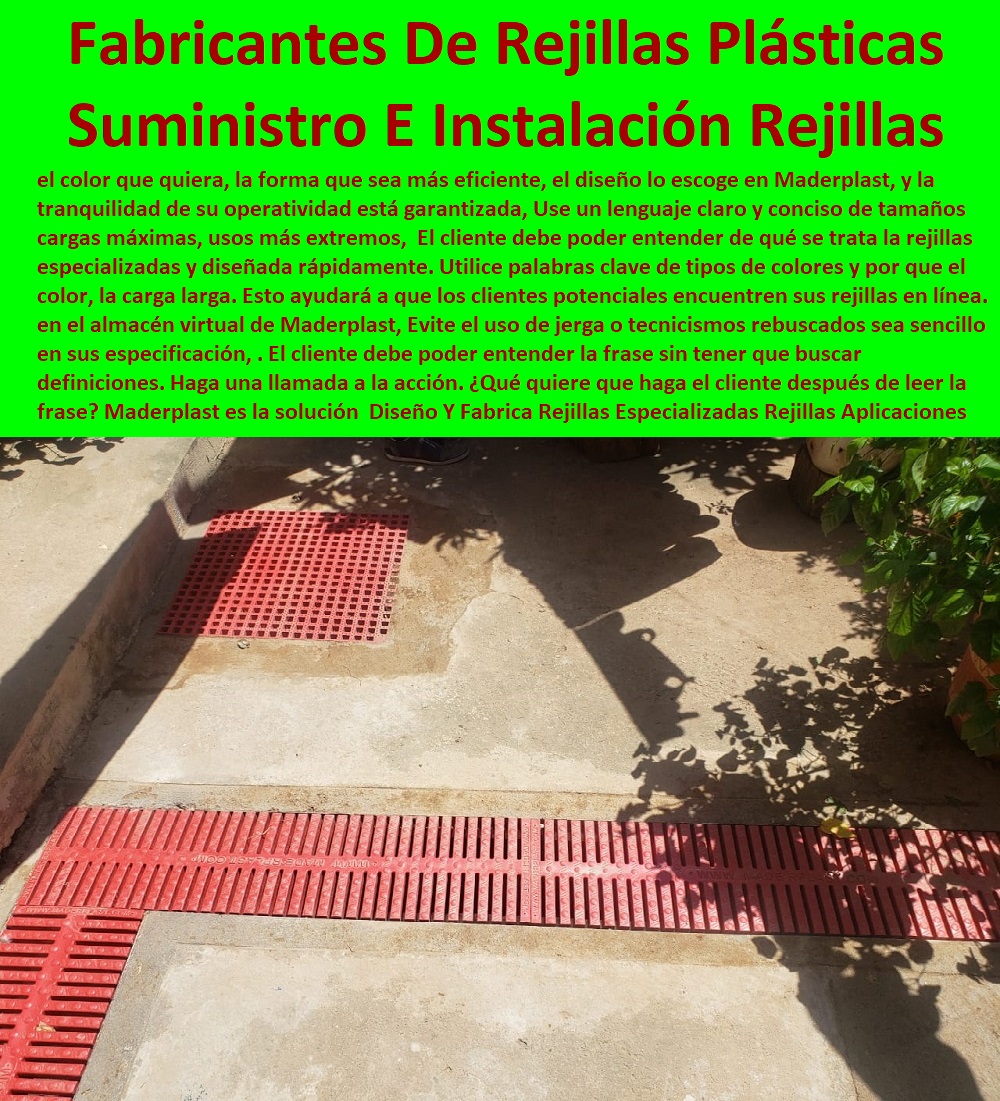 Diseño Y Fabrica Rejillas Especializadas  Comprar Venta Punto De Fábrica Proveedor Suministro E Instalación Rejillas Industriales 0 CANALETAS REJILLAS PEATONALES 0 REJILLAS PLÁSTICAS 0 REJILLAS DE PISCINAS 0 REJILLAS DE PISO 0 REJILLAS DE AGUA 0 REJILLAS ESPECIALES 0 Rejillas para drenaje de aguas pluviales 0 Enrejado plástico inoxidable 0 Canaletas de acero galvanizado para jardines 0 Internet 0 "dispositivos de captación y conducción de flujos líquidos" 0 Pisos 0 "canaletas", 0 Dispositivos de captación y conducción de flujos líquidos 0 "Rejillas Plásticas Para Conductos" 0 Canaletas de aluminio para terrazas 0 Promoción 0 Envío gratis 0 Rejillas para pisos 0 Web 0 "rejillas" 0 Patio 0 Rejillas 0 Aguas residuales 0 Construcciones 0 Cárcamos para drenaje de aguas pluviales 0 Cárcamos 0 "instalaciones de captación y evacuación de aguas pluviales" 0 Rejillas Aplicaciones Especiales Maderplast 0 Suministro E Instalación De Rejillas Plástica Inoxidables 0 Somos Fabricantes De Rejillas Plástico Expandido 0 rejillas moldeadas de fibra de vidrio prfv PP pe 0 Diseño Y Fabrica Rejillas Especializadas Rejillas Aplicaciones Especiales Maderplast 0 Suministro E Instalación De Rejillas Plástica Inoxidables 0 Somos Fabricantes De Rejillas Plástico Expandido 0 rejillas moldeadas de fibra de vidrio prfv PP pe