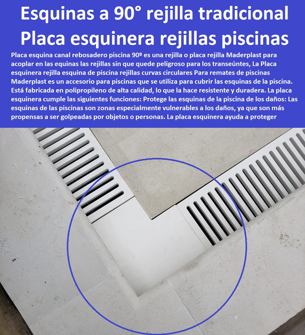 Placa Baldosa esquinera rejilla esquina de piscina rejillas curvas circulares Maderplast 0 Esquina rejilla  Comprar Venta Punto De Fábrica Proveedor Suministro E Instalación Rejillas Industriales 0 CANALETAS REJILLAS PEATONALES 0 REJILLAS PLÁSTICAS 0 REJILLAS DE PISCINAS 0 REJILLAS DE PISO 0 REJILLAS DE AGUA 0 REJILLAS ESPECIALES Parrilla plástica inoxidable 0 Rejillas antideslizantes para desagües 0 Cárcamos de drenaje 0 Rejilla Fondo Perimetral 0 Marketplace 0 Online 0 Venta 0 "rejillas para drenaje de aguas pluviales" 0 Rejillas de drenaje para aguas pluviales 0 Canaletas de drenaje 0 Descuento 0 Rejillas de acero inoxidable para desagües 0 rejillas, cárcamos y canales de desagüe 0 "rejillas" 0 "Rejillas Plásticas Para Cocina" 0 Canaletas para pisos 0 Componentes de sistemas de drenaje y saneamiento 0 "rejillas" 0 Canaletas de aluminio para terrazas 0 E-commerce 0 Compras online 0 "rejillas para patios" 0 "cárcamos industriales" 0 Rejillas De Aire 0 Fábricas 0 Cárcamos prefabricados para aguas residuales 0 Rejillas De Protección 0 Rejillas De Extracción 0 Rejillas De Aluminio 0 Reembolso 0 Tipos De Rejillas De Pvc piscinas rebosadero 90º curvas 0 Placa para esquina de canal resistente a los rayos UV 0 Esquina curva 45 para rejilla tradicional rejillas 0 Placa Baldosa esquinera rejilla esquina de piscina rejillas curvas circulares Maderplast 0 Esquina rejilla piscinas rebosadero 90º curvas 0 Placa para esquina de canal resistente a los rayos UV 0 Esquina curva 45° para rejilla tradicional rejillas