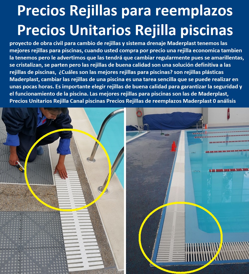Precios Unitarios Rejilla Canal piscinas Precios Rejillas de reemplazos Maderplast 0 análisis de precios para un producto 0 rejillas y canaletas 0  Comprar Venta Punto De Fábrica Proveedor Suministro E Instalación Rejillas Industriales 0 CANALETAS REJILLAS PEATONALES 0 REJILLAS PLÁSTICAS 0 REJILLAS DE PISCINAS 0 REJILLAS DE PISO 0 REJILLAS DE AGUA 0 REJILLAS ESPECIALES 0 Rejillas para drenaje de aguas pluviales 0 Enrejado plástico inoxidable 0 Canaletas de acero galvanizado para jardines 0 Internet 0 "dispositivos de captación y conducción de flujos líquidos" 0 Pisos 0 "canaletas", 0 Dispositivos de captación y conducción de flujos líquidos 0 "Rejillas Plásticas Para Conductos" 0 Canaletas de aluminio para terrazas 0 Promoción 0 Envío gratis 0 Rejillas para pisos 0 Web 0 "rejillas" 0 Patio 0 Rejillas 0 Aguas residuales 0 Construcciones 0 Cárcamos para drenaje de aguas pluviales 0 Cárcamos 0 "instalaciones de captación y evacuación de aguas pluviales" 0 Especificación Técnica Rejilla Para Sumidero Piscinas 0 Diseños Sumideros en rejillas aguas lluvias 0  Precios Unitarios Rejilla Canal piscinas Precios Rejillas de reemplazos Maderplast 0 análisis de precios para un producto 0 rejillas y canaletas 0 Especificación Técnica Rejilla Para Sumidero Piscinas 0 Diseños Sumideros en rejillas aguas lluvias