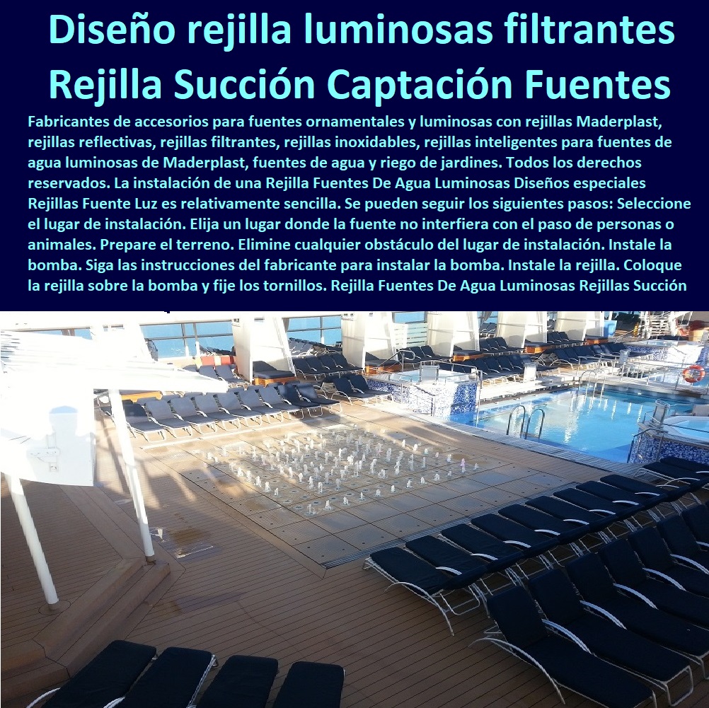 Rejilla Fuentes De Agua Luminosas Rejillas Succión Captación Fuente agua Maderplast 0 Comprar Venta Punto De Fábrica Proveedor Suministro E Instalacion Rejillas Industriales 0 CANALETAS REJILLAS PEATONALES 0 REJILLAS PLÁSTICAS 0 REJILLAS DE PISCINAS 0 REJILLAS DE PISO 0 REJILLAS DE AGUA 0 REJILLAS ESPECIALES 0 Rejillas Fibra De Vidrio 0 Rejillas Canaletas 0 Rejillas De Canales 0 Rejillas Depuradoras 0 Rejilla Tipo Alcorque 0 Rejilla De Árbol Alcorques 0 Rejillas Para Piscina Tipo Marmol 0 Rejillas De Mármol 0 Rejilla Plástica 0 Rejillas de drenaje 0 Aguas pluviales 0 Canaletas para drenaje de aguas pluviales 0 Cárcamos de hormigón para drenaje de alta capacidad 0 Tipos De Rejillas 0 Satisfacción garantizada 0 Cárcamos para pisos 0 Pavimentos 0 Rejillas de plástico para patios 0 Rejillas para jardines 0 Rejillas De Suelo 0 Rejillas de acero inoxidable para desagües 0 Oferta 0 En línea 0 compra de rejillas, cárcamos y canaletas 0 diseño rejillas fuente famosa de italia 0 rejillas para fuentes famosas 0 diseño rejillas luminosas rejilla negra 0 Fuente de la Diana Cazadora mejores rejillas 0 Rejilla Fuentes De Agua Luminosas Rejillas Succión Captación Fuente agua Maderplast 0 diseño rejillas fuente famosa de italia 0 rejillas para fuentes famosas 0 diseño rejillas luminosas rejilla negra 0 Fuente de la Diana Cazadora mejores rejillas