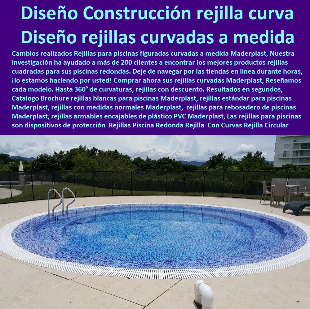 Rejillas Piscina Redonda Rejilla  Comprar Venta Punto De Fábrica Proveedor Suministro E Instalación Rejillas Industriales 0 CANALETAS REJILLAS PEATONALES 0 REJILLAS PLÁSTICAS 0 REJILLAS DE PISCINAS 0 REJILLAS DE PISO 0 REJILLAS DE AGUA 0 REJILLAS ESPECIALES 0 Cárcamos prefabricados para aguas residuales de acero galvanizado 0 Venta en línea 0 "Rejillas Plásticas Para Baño" 0 Reja plástica inoxidable 0 Rejillas Decorativas 0 Canaletas de acero galvanizado para jardines 0 Cárcamos de alta capacidad para aguas pluviales 0 Cárcamos para terrazas 0 Venta por internet 0 De Fondo Para Piscina 0 Cárcamos de hormigón para drenaje 0 "cárcamos" 0 Calles 0 Canaletas para patios 0 "cárcamos" 0 Transversal Con Curvas Rejilla Circular Maderplast 0 rejilla de fondo para jacuzzi 0 rejillas con curvadas a medida 0 Diseño y Construcción de Piscinas rejillas curvadas 0 Rejilla Rebosadero 25x3cm Con Perímetro PP 0  Rejillas Piscina Redonda Rejilla Transversal Con Curvas Rejilla Circular Maderplast 0 rejilla de fondo para jacuzzi 0 rejillas con curvadas a medida 0 Diseño y Construcción de Piscinas rejillas curvadas 0 Rejilla Rebosadero 25x3cm Con Perímetro PP