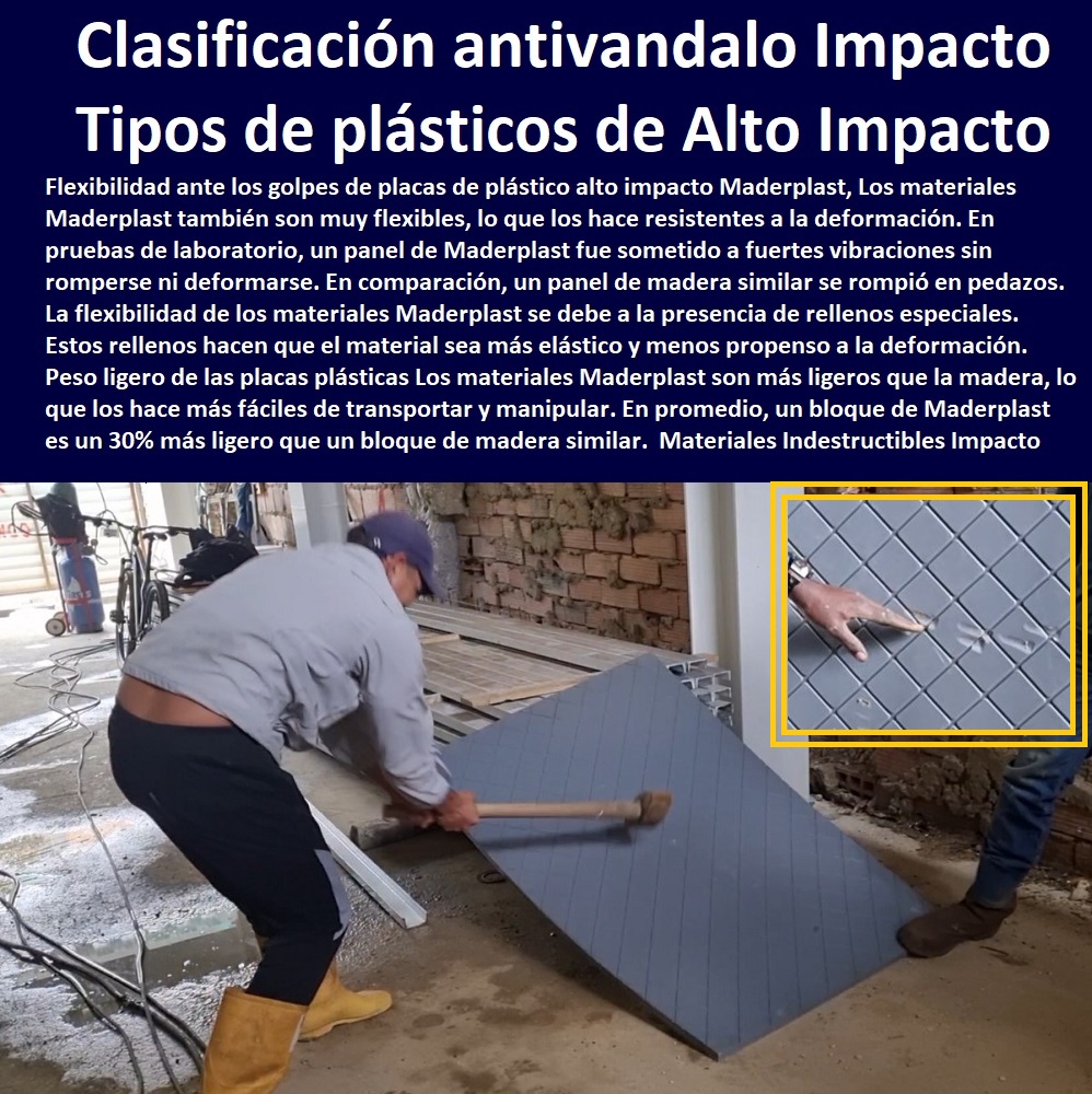 Materiales Indestructibles Alto Impacto Ensayos impactos Antisísmico Nsr Maderplast 0 El mejor plástico polipropileno Alto Impacto 0 Tipos plásticos para inyección Alto Impacto 0 Clasificación IK antivandalismo Alto Impacto 0 Nuevo materiales 0 Materiales Indestructibles Alto Impacto Ensayos impactos Antisísmico Nsr Maderplast 0 El mejor plástico PRUEBAS Y ENSAYOS DE LABORATORIO 0 MEJORES MATERIALES MADERPLAST 0 CUÁL ES EL MEJOR MATERIAL 0 NUEVOS MATERIALES DE CONSTRUCCIÓN 0 Placas balísticas de protección antibala se pueden importar 0 plástico compuesto más fuerte que el acero 0 Pruebas destructivas de los materiales flexión 0 Descubren por casualidad el CrÓNi 0 Comparación Del Desgaste Por Abrasión en El plástico 0 Pruebas de tensión en polímeros 0 libros sobre plásticos pdf 0 pruebas de fricción, desgaste y resistencia al desgaste 0 astm f 1306 0 prueba punzón en plástico Maderplast 0 Alternativas 0 resistentes a la corrosión Acero Plástico Maderplast 0 Resistencia a la Penetración 0 polipropileno Alto Impacto 0 Tipos plásticos para inyección Alto Impacto 0 Clasificación IK antivandalismo Alto Impacto 0 Nuevo materiales 0 Materiales Indestructibles Alto Impacto Ensayos impactos Antisísmico Nsr Maderplast 0 El mejor plástico polipropileno Alto Impacto 0 Tipos plásticos para inyección Alto Impacto 0 Clasificación IK antivandalismo Alto Impacto 0 Nuevo materiales 0