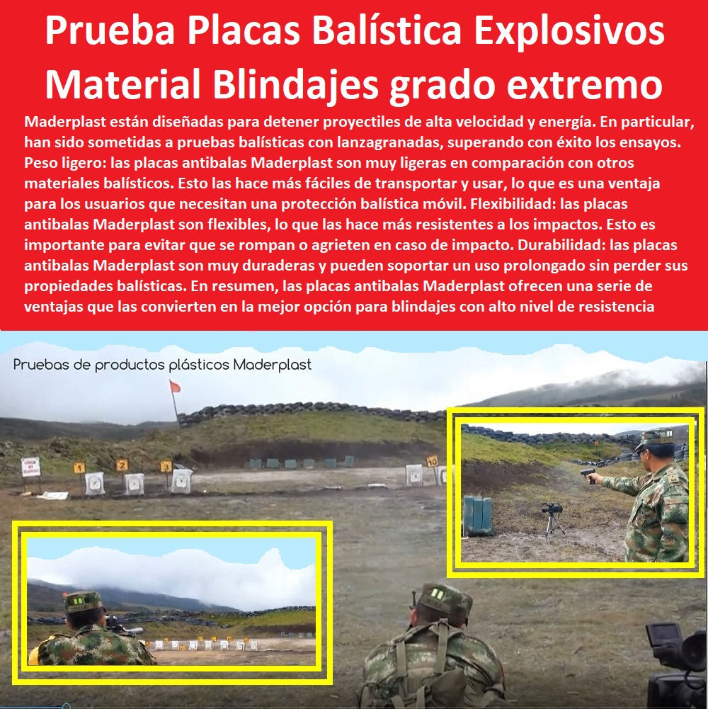 Pruebas Balística Y Explosivos Nuevo Material Blindajes Placas Antibalas Maderplast 0 blindajes a un grado extremo  PRUEBAS Y ENSAYOS DE LABORATORIO 0 MEJORES MATERIALES MADERPLAST 0 CUÁL ES EL MEJOR MATERIAL 0 NUEVOS MATERIALES DE CONSTRUCCIÓN 0 10 Ensayos No destructivos 0 Laboratorio de Materiales Poliméricos Plástico Maderplast 0  Propiedades De Los Materiales Maderplast, Pruebas Maderplast De Campo 0 Fichas Técnicas Maderplast 0 Pruebas De Laboratorio 0 De Resistencias Maderplast 0 Las Pruebas De Laboratorio De Los Materiales Nuevos 0 Materiales Inoxidables 0 Materiales Anticorrosivos 0 Materiales Para Blindajes 0 Materiales De Alto Impacto 0 Material Impermeable 0 Materiales cerámicos Balística Y Explosivos 0 Resistencia a Explosión o Impacto de Bala para materiales Balística Explosivos 0 Pruebas Balística Y Explosivos Nuevo Material Blindajes Placas Antibalas Maderplast 0 blindajes a un grado extremo Materiales cerámicos Balística Y Explosivos 0 Resistencia a Explosión o Impacto de Bala para materiales Balística Explosivos 0