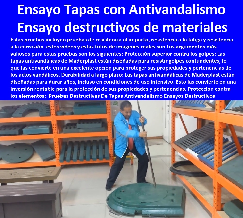 Pruebas Destructivas De Tapas Antivandalismo Ensayos Destructivos Maderplast 0 ¿Cuáles son las ventajas y desventajas de los ensayos no destructivos 0 Polipropileno vs nylon y teflón en mecanizados 0 Ensayos destructivos de los materiales flexión Pruebas Destructivas De Tapas Antivandalismo Ensayos Destructivos Maderplast 0 Cuáles son las ventajas y desventajas PRUEBAS Y ENSAYOS DE LABORATORIO 0 MEJORES MATERIALES MADERPLAST 0 CUÁL ES EL MEJOR MATERIAL 0 NUEVOS MATERIALES DE CONSTRUCCIÓN 0 Material Resistente Al Fuego 0 plástico resistente a altas temperaturas 0 Cuál es el mejor aislante térmico Placas de yeso laminado (PYL) 0 laboratorio resistencia de materiales Plásticos y compresión, 0 Fichas Técnicas De Laboratorio Pruebas Balísticas Todos 0 prueba de flexión en polímeros 0 como saber si es acero quirúrgico o fantasía 0 polipropileno es plástico 0 el mejor plástico Maderplast 0 Prueba de resistencia a la compresión del concreto plástico 0 de los ensayos no destructivos 0 Polipropileno vs nylon y teflón en mecanizados 0 Ensayos destructivos de los materiales flexión 0 Pruebas Destructivas De Tapas Antivandalismo Ensayos Destructivos Maderplast 0 ¿Cuáles son las ventajas y desventajas de los ensayos no destructivos 0 Polipropileno vs nylon y teflón en mecanizados 0 Ensayos destructivos de los materiales flexión