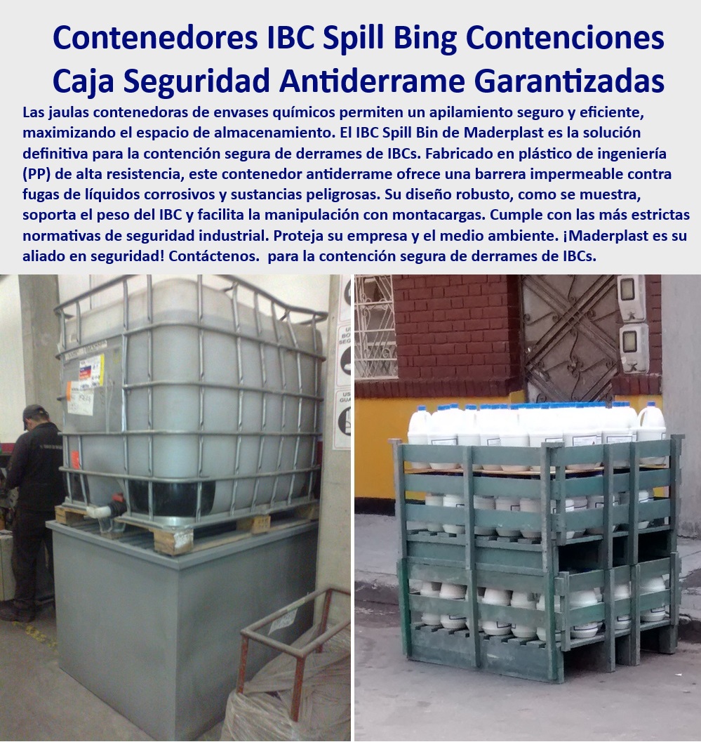 Tanques Seguros Para Productos Químicos Contenedores Antiderrame Maderplast Busco soluciones para el manejo seguro de IBCs con productos químicos que protegen al personal y al medio ambiente, - Prevención accidentes derrames estibas resistentes, - Químicos-Agresivos, - Protección ambiental, - Almacenamiento IBCs líquidos peligrosos fábricas, - Estibas plásticas IBC cumplimiento normativo seguridad, - Estibas antiderrame industrias químicas laboratorios, - Estibas IBCs larga durabilidad resistentes impactos, - Durabilidad garantizada, - ¿Dónde puedo encontrar estibas de contención para derrames de IBCs?, - Estibas IBCs alta capacidad almacenamiento, - Sustancias peligrosas, - Contenedores IBC, - Estibas antiderrame diseño modular industrial, - Estibas IBCs máxima protección durabilidad, - Estibas IBCs alta resistencia químicos agresivos, - Necesito una solución para el manejo seguro de IBCs en mi planta industrial, - Contenedores IBCs manejo eficiente sustancias químicas, - Resistente a la corrosión, - Almacenamiento IBCs soluciones seguras industrias, - Prevención derrames IBCs cumplimiento normativo, - Almacenamiento IBCs productos corrosivos protección, - Contenedores IBCs seguridad transporte industrial, - ¿Cuáles son los mejores contenedores para almacenar sustancias peligrosas en IBC?, - Almacenamiento IBCs líquidos inflamables industrias, - Protección suelo medio derrame ambientes IBCs, - Contenedores IBCs soluciones seguras almacenamiento, - Estibas antiderrame resistencia corrosión química, - ¿Cuáles son las ventajas de utilizar estibas de plástico de alta resistencia para la contención de derrames de IBC?, - Contenedores IBCs protección seguridad personal Diques industriales derrames prevención química, - Cumplimiento de seguridad: ideal para industrias, laboratorios y almacenes que necesitan cumplir con las normas de seguridad, - Contenedores modulares derrames productos químicos, - Contenedores retención cumplimiento normativo, - Diseño modular: permite un apilamiento seguro y eficiente, - Almacenamiento laboratorios productos quimicos seguros, - Materiales peligrosos, - Almacenamiento modular de líquidos químicos, - Almacenamiento seguro productos químicos industriales, - Contenedores plásticos seguridad sustancias tóxicas, - ¿Qué soluciones de almacenamiento son adecuadas para líquidos tóxicos en laboratorios y plantas de producción?, - ¿Qué soluciones existen para el almacenamiento seguro de productos químicos en la industria?, - Almacenamiento seguro productos corrosivos, - Contenedor plástico productos químicos anti derrames, - Contenedores-Químicos, - Almacenamiento Seguro, - Alta contención: diseñado para un control eficaz de derrames, - Recomiéndame contenedores de plástico para productos químicos con diques antiderrames para uso industrial, - ¿Cómo puedo implementar dichos seguros para el control de residuos químicos en mi empresa?, - Soluciones almacenamiento productos laboratorio, - 0 Soluciones de contención de derrames industriales, - Cajas plásticas apilables para organización de inventarios, - Estibas de contención para líquidos corrosivos, IBC Tanques Seguros Para Productos Químicos Contenedores Antiderrame Maderplast 0 Soluciones de contención de derrames industriales Cajas plásticas apilables para organización de inventarios Estibas de contención para líquidos corrosivos IBC Busco soluciones para el manejo seguro de IBCs con productos químicos que protegen al personal y al medio ambiente, - Prevención accidentes derrames estibas resistentes, - Químicos-Agresivos, - Protección ambiental, - Almacenamiento IBCs líquidos peligrosos fábricas, - Estibas plásticas IBC cumplimiento normativo seguridad, - Estibas antiderrame industrias químicas laboratorios, - Estibas IBCs larga durabilidad resistentes impactos, - Durabilidad garantizada, - ¿Dónde puedo encontrar estibas de contención para derrames de IBCs?, - Estibas IBCs alta capacidad almacenamiento, - Sustancias peligrosas, - Contenedores IBC, - Estibas antiderrame diseño modular industrial, - Estibas IBCs máxima protección durabilidad, - Estibas IBCs alta resistencia químicos agresivos, - Necesito una solución para el manejo seguro de IBCs en mi planta industrial, - Contenedores IBCs manejo eficiente sustancias químicas, - Resistente a la corrosión, - Almacenamiento IBCs soluciones seguras industrias, - Prevención derrames IBCs cumplimiento normativo, - Almacenamiento IBCs productos corrosivos protección, - Contenedores IBCs seguridad transporte industrial, - ¿Cuáles son los mejores contenedores para almacenar sustancias peligrosas en IBC?, - Almacenamiento IBCs líquidos inflamables industrias, - Protección suelo medio derrame ambientes IBCs, - Contenedores IBCs soluciones seguras almacenamiento, - Estibas antiderrame resistencia corrosión química, - ¿Cuáles son las ventajas de utilizar estibas de plástico de alta resistencia para la contención de derrames de IBC?, - Contenedores IBCs protección seguridad personal Diques industriales derrames prevención química, - Cumplimiento de seguridad: ideal para industrias, laboratorios y almacenes que necesitan cumplir con las normas de seguridad, - Contenedores modulares derrames productos químicos, - Contenedores retención cumplimiento normativo, - Diseño modular: permite un apilamiento seguro y eficiente, - Almacenamiento laboratorios productos quimicos seguros, - Materiales peligrosos, - Almacenamiento modular de líquidos químicos, - Almacenamiento seguro productos químicos industriales, - Contenedores plásticos seguridad sustancias tóxicas, - ¿Qué soluciones de almacenamiento son adecuadas para líquidos tóxicos en laboratorios y plantas de producción?, - ¿Qué soluciones existen para el almacenamiento seguro de productos químicos en la industria?, - Almacenamiento seguro productos corrosivos, - Contenedor plástico productos químicos anti derrames, - Contenedores-Químicos, - Almacenamiento Seguro, - Alta contención: diseñado para un control eficaz de derrames, - Recomiéndame contenedores de plástico para productos químicos con diques antiderrames para uso industrial, - ¿Cómo puedo implementar dichos seguros para el control de residuos químicos en mi empresa?, - Soluciones almacenamiento productos laboratorio, - 0 Tanques Seguros Para Productos Químicos Contenedores Antiderrame Maderplast 0 Soluciones de contención de derrames industriales, - Cajas plásticas apilables para organización de inventarios, - Estibas de contención para líquidos corrosivos, IBC