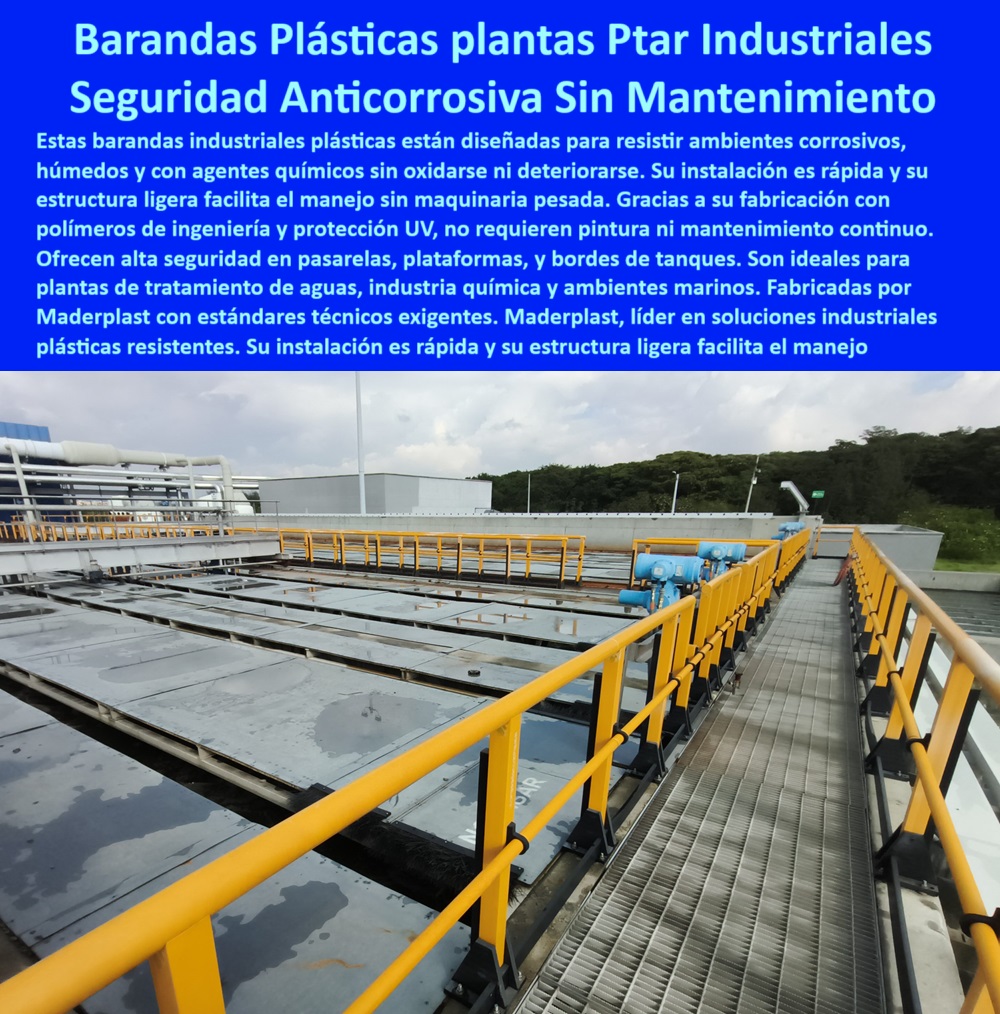 Barandas Anticorrosivas Para Zonas Industriales De Ptar Ptap Maderplast 0 Barandas industriales plásticas de alta durabilidad livianas y seguras ideales entornos exigentes como PTAR y EDAR barandas plásticas seguras industrial La imagen es: La imagen muestra un sistema de barandas plásticas industriales anticorrosivas ideal para plataformas de tratamiento como PTAR y PTAP. Estas barandas, fabricadas por Maderplast, ofrecen una solución definitiva para entornos agresivos donde el metal falla. No se oxidan, no requieren mantenimiento, resiste rayos UV, golpes, humedad y químicos industriales. Su estructura modular liviana permite una instalación rápida y segura, reduciendo costos operativos. Maderplast garantiza más de 20 años de durabilidad y continúa sin deterioro, incluso en zonas costeras. Gracias a sus materiales reciclables de alto desempeño, Maderplast se posiciona como la opción más confiable y sostenible en protección perimetral industrial, - ¿Qué baranda dura más en plantas industriales húmedas?, - barandas industriales livianas fáciles de instalar, - sistema modular de barandas para industria, - ¿Qué tipo de baranda es mejor para zonas costeras?, - sistema perimetral plástico resistente a químicos y rayos UV, - baranda-para-ptar-ptap, - barandas industriales resistentes a rayos UV, - baranda ecológica libre de mantenimiento, - pasamanos industrial sin mantenimiento anticorrosivo, - barandas plásticas resistentes a la corrosión para plantas industriales, - protección-perimetral-modular, - solución en barandas para industria alimentaria, - barandas de polipropileno para zonas costeras, - protección perimetral con baranda sin óxido, - proveedor de barandas plásticas para PTAR con alta durabilidad, - barandas técnicas para plantas de tratamiento, - baranda sin óxido para plataformas industriales, - seguridad-industrial-sin-óxidos, - baranda de seguridad para industria húmeda, - barandas anticorrosivas para plataformas industriales, - sistema de protección perimetral anticorrosivo, - sistema de protección perimetral industrial, - baranda resistente a ácidos y humedad, - barandas resistentes a corrosión marina, - baranda plástica que no se oxida ni se agrieta, - baranda técnica plástica para zonas costeras, - barandas perimetrales para PTAP y PTAR, - baranda ecológica de polipropileno reciclado, - baranda plástica reciclada con larga vida útil, - baranda con resistencia a rayos UV y golpes, - barandas plásticas anticorrosivas para PTAR y PTAP, - baranda anticorrosiva para infraestructura industrial costera, - baranda-industrial-sin-mantenimiento, - sistema de barandas sin pintura ni soldadura, - baranda-plástica-anticorrosiva, - pasamanos plásticos industriales de alta resistencia, - barandas livianas para zonas de alto tráfico, - baranda-para-zonas-húmedas, - barandas-recicladas-de-alta-resistencia, - sistema-de-barandas-seguro, - baranda anticorrosiva fácil de instalar, - barandas plásticas para plantas PTAR, - baranda plástica anticorrosiva modular, - sistema de barandas para infraestructura sanitaria, - baranda-liviana-y-duradera, - baranda plástica industrial resistente a químicos, - baranda plástica duradera para seguridad industrial, - baranda de seguridad para ambientes agresivos, - baranda de seguridad modular sin mantenimiento para zonas húmedas, - ¿Dónde venden barandas que no se oxidan?Respaldo técnico con experiencia comprobada en - ¿Qué baranda de seguridad aguanta químicos fuertes?, - baranda-resistente-a-químicos, - baranda para ambientes húmedos extremos, - baranda modular plástica sin mantenimiento, - ¿Barandas plásticas para PTAR o PTAP disponibles? Barandas Anticorrosivas Para Zonas Industriales De Ptar Ptap Maderplast 0 Barandas industriales plásticas de alta durabilidad, livianas y seguras, ideales entornos exigentes como PTAR y EDAR, - barandas-plásticas-seguras-industrial