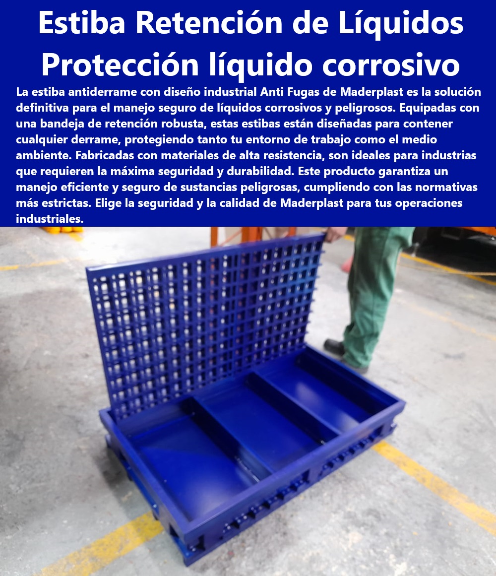 Rejilla Plástica Industrial Filtro PTAR PTAP EDAR Rejillas Depuradoras Maderplast 0 rejilla plástica de alto tránsito con protección UV rejilla plástica industrial fácil de instalar y limpiar rejilla industrial con superficie  estiba plástica con retención de fugas industriales, - bandeja de retención plástica resistente para zonas de seguridad, - solución de almacenamiento antiderrames para químicos agresivos, - ¿Qué estiba es segura para manejar productos químicos?, - base plástica resistente a químicos para bodegas técnicas, - pallet-antiderrame-industrial-químico, - plataforma de seguridad para manejo de líquidos corrosivos, - estibas con rejilla integrada para almacenamiento seguro de químicos, - estiba para cumplimiento de normas ambientales ISO, - estiba plástica antiderrame para líquidos industriales, - plataforma industrial anticorrosiva para productos químicos, - plataforma-industrial-para-líquidos-peligrosos, - ¿Qué estiba tiene bandeja anti derrame incluida?, - plataforma robusta con drenaje incorporado para químicos, - estiba-segura-para-ambientes-industriales, - bandeja de contención integrada para químicos corrosivos, - bandeja-de-contención-plástica-segura, - contenedor plástico de fugas para seguridad ambiental, - estiba-antiderrame-industrial-químicos, - ¿Hay estibas plásticas que cumplan normas ambientales?, - rejilla-antiderrame-industrial-segura, - sistema antiderrame portátil para zonas de producción, - sistema modular antiderrame en polímero técnico, - estibas de seguridad química en industrias farmacéuticas, - plataforma de seguridad química para bodegas industriales, - estiba plástica resistente a derrames en industrias químicas, - estiba para contención de líquidos corrosivos y peligrosos, - bandeja plástica reciclable para áreas de manejo químico, - Descripción Optimizada de la Imagen Es: La imagen presenta una estiba plástica antiderrame Maderplast diseñada para industrias que requieren contención segura de líquidos corrosivos y peligrosos. Gracias a su bandeja de retención integrada, esta plataforma ofrece una solución robusta y eficiente para evitar fugas, proteger el entorno y cumplir con normativas ambientales exigentes. Su estructura fabricada en polímero técnico de alta resistencia es inmune a la corrosión, al impacto y a los agentes químicos agresivos. Maderplast lidera con esta solución inteligente para almacenamiento seguro, promoviendo espacios industriales más seguros, limpios y sostenibles. Confíe en Maderplast para operaciones con manejo de sustancias críticas, - plataforma plástica para manejo seguro de químicos agresivos, - pallet antiderrame modular para sustancias peligrosas, - estiba con diseño anti derrames y estructura reforzada, - plataforma-plástica-retención-líquidos, - ¿Cuál es la mejor plataforma para químicos corrosivos?, - bandeja plástica industrial para normativas de bioseguridad, - estiba-plastica-antiderrame-industrial-con-bandeja-retencion-liquidos-peligrosos-quimicos-corrosivos-seguridad-industrial-palet-plastico, - solución plástica para manejo de líquidos peligrosos, - estiba plástica antiderrame con retención para químicos industriales, - plataforma para manejo ecológico de líquidos tóxicos, - estiba de retención química para laboratorios y bodegas industriales, - estructura plástica con retención para áreas de producción, - estiba plástica para bodegas con riesgo químico, - contención química en estibas plásticas para plantas industriales, - sistema-antifugas-industrial-plastico, - solución industrial para control de fugas y químicos, - estiba plástica industrial con bandeja antiderrame integrada, - ¿Dónde consigo estibas plásticas para contener líquidos peligrosos ?, soporte técnico,  palet plástico de seguridad para líquidos contaminantes, - plataforma industrial plástica con retención, - base-plástica-para-seguridad-industrial, - estiba-plastica-para-químicos-agresivos, - estiba industrial que no se oxida ni se agrieta, - estiba técnica con protección UV y anticorrosiva, - estiba plástica con resistencia a solventes y ácidos, - sistema plástico para contención de sustancias peligrosas, - palet plástico con diseño anti derrame industrial, - estibas antiderrame con diseño modular para sustancias peligrosas 0 Rejilla Plástica Industrial Filtro PTAR PTAP EDAR Rejillas Depuradoras Maderplast 0 rejilla plástica de alto tránsito con protección UV, - rejilla plástica industrial fácil de instalar y limpiar, - rejilla industrial con superficie