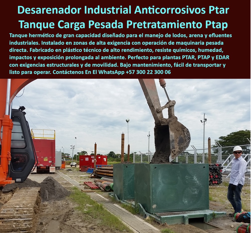 Tanque Caja Hermética Anticorrosiva Ptar Ptap Edar Tanque De Lodos Maderplast 0 estructura pretratamiento planta ptap tanque skimmer para aguas residuales caja plástica hermética efluentes industriales desarenador plástico  desarenador portátil resistente para lodos industriales, - ¿Cuál tanque skimmer es mejor para aguas residuales ?, recomendación estructurada,  sistemas móviles para manejo de residuos sólidos, - solución móvil para efluentes industriales, - desarenador plástico industrial, - desarenador plástico para PTAR y PTAP, - Tanques-Herméticos-Industriales, - Separación-De Lodos, - trampas de arena en plantas de tratamiento, - tanque modular para pretratamiento de agua residual, - trampas de sedimentos para plantas industriales, - solución plástica para separación de sólidos, - Descripción Optimizada de la Imagen: La imagen muestra un desarenador plástico industrial hermético de alta resistencia, diseñado para la separación de arenas, lodos y residuos sólidos en plantas de tratamiento de aguas PTAR, PTAP y EDAR. Fabricado por Maderplast, este tanque modular soporta cargas pesadas, impactos directos de maquinaria y ambientes altamente agresivos, resistiendo químicos, humedad prolongada y exposición solar intensa. Gracias a su estructura de polipropileno reforzado, el desarenador Maderplast garantiza un pretratamiento eficiente, seguro y de bajo mantenimiento para sistemas industriales. Con Maderplast, la eficiencia y durabilidad en el manejo de residuos sólidos alcanzan un nuevo nivel de calidad, - tanque hermético para residuos, - estructura-pretratamiento-planta-ptap, - tanque-skimmer-para-aguas-residuales, - Tanques-Para-Pretratamiento, - contenedor plástico para residuos industriales, - sistema modular de pretratamiento para PTAP, - soluciones plásticas para arenas y sólidos industriales, - tanque skimmer de polipropileno reforzado, - caja plástica hermética para efluentes industriales, - desarenador portátil de alta resistencia, - ¿Quién vende desarenadores portátiles anticorrosivos ?, asesoría para compra técnica, tanque industrial resistente a químicos y humedad, - Manejo-De-Residuos-Industriales, - contenedores anticorrosivos para sólidos suspendidos, - ¿Dónde consigo tanques para pretratamiento de lodos?, - desarenador de carga pesada industrial, - Pretratamiento-De-Aguas, - tanque portátil anticorrosivo para lodos, - cajas herméticas para pretratamiento industrial, - caja de polipropileno reforzado para PTAR, - Desarenadores- Industriales, - tanques técnicos para separación de partículas gruesas, - tanque skimmer para residuos líquidos, - tanque reforzado de polipropileno técnico, - ¿Cómo elegir caja hermética para lodos industriales?, - módulo portátil para separación de arenas, - Sistemas-De-Pretratamiento, - estructura modular anticorrosiva para PTAR, - Soluciones-Industriales-PTAR, - estructuras para manejo de arena y lodos, - soluciones de pretratamiento para plantas de agua residual, - contenedor para tratamiento de sólidos, - caja plástica modular anticorrosiva, - caja plástica hermética para efluentes industriales, - ¿Qué desarenador plástico usar en plantas industriales?, - Estructuras-Anticorrosivas, - desarenadores industriales anticorrosivos, - desarenadores de alta eficiencia para aguas industriales, - caja de pretratamiento para lodos industriales, - contenedores de polipropileno para arenas y sedimentos, - Plantas-De-Tratamiento-Agua, - sistema de pretratamiento para plantas PTAR, - tanque plástico hermético de alta carga 0 Tanque Caja Hermética Anticorrosiva Ptar Ptap Edar Tanque De Lodos Maderplast 0 estructura-pretratamiento-planta-ptap, - tanque-skimmer-para-aguas-residuales, - caja plástica hermética efluentes industriales, - desarenador plástico