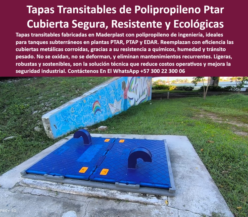 Tapas Para Tanques Subterráneos Tapa Planta De Tratamiento Ptap Ptar Edar Maderplast 0 Quién fabrica tapas transitables de polipropileno para tanques tapas polipropileno industrial cubierta rectangular en PRFV para planta Ptar Tapa rectangular plástica para tratamiento de aguas, - ¿Existen tapas de polipropileno que soporten paso de personas o equipos ?, alternativa superior, Tapa reforzada en polímero reciclable de ingeniería, - Cubierta ecológica azul sobre cámara subterránea sanitaria, - Tapas resistentes a humedad y químicos agresivos, - ¿Qué cubiertas rectangulares en PRFV son ideales para acceso técnico a tanques subterráneos ?, solución definitiva, Soluciones sostenibles para cubrir cámaras de tratamiento de aguas con tránsito moderado, - Cubierta superior de alta seguridad para zonas públicas, - Tapas-Transitables-Polipropileno-PTAR, - ¿Quién fabrica tapas transitables resistentes y seguras en Colombia?, - Tapa-Polipropileno-Estructural-PTAP, - Descripción Optimizada de la Imagen: Esta imagen muestra una tapa transitable fabricada por Maderplast en polipropileno de ingeniería, instalada sobre un tanque subterráneo en una planta de tratamiento. Estas tapas reemplazan con éxito las cubiertas metálicas corroídas, ofreciendo resistencia superior a químicos, humedad constante y tránsito peatonal o técnico. Maderplast fabrica estas soluciones con polímeros reciclables, ecológicos y de alta durabilidad que no se oxidan, no requieren mantenimiento y mejoran la seguridad operativa. Gracias a su diseño técnico robusto y liviano, estas cubiertas son ideales para PTAR, PTAP y EDAR donde se busca sostenibilidad, eficiencia y protección continua. Maderplast ofrece innovación plástica al servicio de la infraestructura ambiental, - Cubierta-Modular-Sostenible-EDAR, - Tapa rectangular transitable en polipropileno para tanque, - Tapas livianas reforzadas para zonas de tráfico peatonal, - Tapa liviana sin mantenimiento para cámara de tratamiento, - Tapa plástica tipo trampilla para infraestructura sanitaria, - Cubierta sostenible para pozos en zonas urbanas, - Tapa transitable con bisagras en polipropileno estructural, - Cubiertas libres de pintura para mantenimiento cero, - Cubierta-Ecológica-Tanque-Industrial, - Cubierta técnica rectangular resistente para PTAR, - Solución ligera para reemplazo de tapas metálicas, - Acceso-Seguro-Infraestructura-Sanitaria, - tapas transitables polipropileno ptar planta tratamiento aguas maderplast cubierta rectangular prfv resistente sin mantenimiento cámaras subterráneas infraestructura sanitaria sostenible, - Protección superior con ingeniería plástica avanzada, - Tapa estructural para cámaras de almacenamiento hidráulico, - Cubiertas transitables modulares en sistemas sanitarios, - Tapas Maderplast para acceso seguro en espacios confinados, - ¿Qué tapa no se oxida ni se deforma en ambientes húmedos?, - Acceso técnico protegido para tanques industriales, - Tapa plástica reforzada instalada en planta PTAR, - Tapa-Transitable-Para-Tanque-Agua, - Buscar tapas transitables en polipropileno de alta resistencia para pozos en PTAR o EDAR, - Tapa-Reciclable-Reemplazo-Metal, - Solución ecológica en infraestructura subterránea, - Cubiertas anticorrosivas sin mantenimiento para EDAR, - ¿Qué tapa puede usarse para tanques subterráneos en plantas de tratamiento?Respaldo técnico con experiencia comprobada en - ¿Dónde encuentro tapas ecológicas para cámaras hidráulicas industriales?, - Ficha técnica de tapas ecológicas en polímero estructural para plantas de aguas residuales, - Reemplazo de tapas metálicas corroídas en PTAP, - Cubierta superior anticorrosiva para tanques hidráulicos, - Tapas técnicas duraderas para tanques de inspección, - Tapas transitables en polipropileno para plantas de tratamiento, - Tapa resistente a impactos para tanques sanitarios, - Tapa azul para tránsito peatonal sobre tanque enterrado, - Tapas ecológicas para cámaras sanitarias industriales, - Sistema de acceso técnico con cubierta resistente, - Solución-Sin-Mantenimiento-Camaras, - Tapas reciclables para pozos con paso de personas, - Protección estructural sin deformación para zona húmeda, - Tapas-Rectangulares-Resistentes, - Comparar tapas metálicas vs tapas plásticas Maderplast para tránsito peatonal en zonas industriales, - Cubierta de polipropileno en infraestructura sanitaria, - Cubiertas de paso sin oxidación ni deformación, - Tapa modular de acceso para tanques enterrados, - Tapa-Anticorrosiva-Acceso-Sanitario 0 Tapas Para Tanques Subterráneos Tapa Planta De Tratamiento Ptap Ptar Edar Maderplast 0 Quién fabrica tapas transitables de polipropileno para tanques, - tapas-polipropileno-industrial, - cubierta rectangular en PRFV para planta Ptar