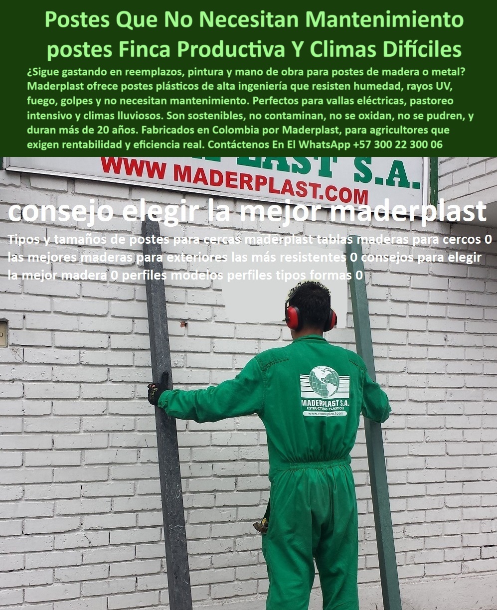 Catálogo De Postes Plásticos Tamaño Precios Costos Formas Peso Maderplast poste colombiano con perfil estructural sin fisuras, - poste-resistente-y-liviano, - poste económico con prueba real en campo, - poste-plástico-finca, - poste plástico para reemplazar madera en zonas agrícolas, - ¿Qué poste es más duradero que la madera o cemento?, - ¿Dónde comprar postes sin oxidación para potrero?, - poste para zonas tropicales lluviosas de Colombia, - poste plástico técnico sostenido por operario Maderplast, - La foto muestra una escena técnica de catálogo en Bogotá, Colombia, donde un operario de Maderplast sostiene dos modelos de poste plástico diseñados para cercas rurales. Uno de los perfiles tiene acabado cuadrado y el otro más redondeado, ambos fabricados en polímero estructural reciclado de alta resistencia. Este material es inmune a la humedad, rayos UV, fuego y plagas, lo que lo hace perfecto para climas tropicales lluviosos y exigencias de pastoreo intensivo. La imagen transmite la durabilidad, solidez y ligereza de los postes, sin necesidad de mantenimiento. Maderplast ofrece postes con más de 20 años de garantía, libres de pintura y reforzados para aplicaciones eléctricas, ganaderas o comunitarias. Fabricado en Colombia, el poste Maderplast es una inversión sostenible y rentable para proyectos rurales., - poste sin metal para seguridad ganadera, - poste moldeado en polímero estructural reforzado, - poste plástico con ficha técnica y precios por tamaño, - ¿Qué poste plástico es mejor para finca en clima húmedo?, - poste liviano con memoria estructural antiimpacto, - poste plástico ideal para valla eléctrica rural, - poste ideal para sistemas de rotación de pasto, - poste reciclado sin oxidación ni fracturas visibles, - poste-catálogo-tecnológico, - Postes para vallas eléctricas sin necesidad de aisladores, - poste Maderplast con soporte técnico nacional, - poste dieléctrico con resistencia comprobada y peso liviano, - Alternativa a postes de madera en zonas húmedas, - muestra de dos perfiles de poste para catálogo, - postes plásticos rectos sin curvatura ni fisuras, - poste plástico para cerca de ganado intensivo, - poste-plástico-dieléctrico, - Catálogo técnico de postes plásticos por tamaño y uso, - poste sin óxido sostenido a nivel de comparación, - poste Maderplast con ficha técnica y cotización, - poste con forma cuadrada liviana y durable, - Catalogo_Poste_Plastico_Sin_Mantenimiento_Ficha_Tecnica_Maderplast_0.jpg, - poste plástico resistente a fuego, humedad y rayos UV, - poste plástico para sistemas inteligentes de cerramiento, - diseño de poste plástico compatible con cercas rurales, - poste sin mantenimiento para climas lluviosos extremos, - poste ecológico con garantía de 20 años, - poste-sin-mantenimiento, - ¿Cuál es el tamaño y precio del poste Maderplast?, - poste plástico gris y poste verde en presentación frontal, - poste-plástico-sostenible, - poste-para-pastoreo-intensivo, - poste de bajo costo con resistencia superior al concreto, - poste sin pintura ni mantenimiento por décadas, - poste visible para sistemas eléctricos ganaderos, - poste-reciclado-rural, - poste estructural reciclado con muestra de peso, - Comparativa entre postes plásticos y de concreto rural, - poste para finca sostenible con baja inversión, - trabajador técnico Maderplast en uniforme corporativo, - poste-anti-corrosión-humedad, - poste plástico para agricultor exigente y rentable, - Catálogo De Postes Plásticos Tamaño Precios Costos Formas Peso Maderplast 0, - ¿Catálogo de postes para cercas sin mantenimiento?, - Solución estructural para cerramiento ganadero sostenible, - poste-para-climas-extremos, - poste con sección cuadrada o redonda a elección, - poste plástico con dimensiones personalizables por proyecto 0 postes plásticos sin mantenimiento para fincas, - vallas eléctricas en zonas lluviosas, - poste-plástico-pastoreo-intensivo, - Tabla plástica sostenibles Catálogo De Postes Plásticos Tamaño Precios Costos Formas Peso Maderplast 0 postes plásticos sin mantenimiento para fincas vallas eléctricas en zonas lluviosas poste plástico pastoreo intensivo Tabla plástica sostenibles poste colombiano con perfil estructural sin fisuras, - poste-resistente-y-liviano, - poste económico con prueba real en campo, - poste-plástico-finca, - poste plástico para reemplazar madera en zonas agrícolas, - ¿Qué poste es más duradero que la madera o cemento?, - ¿Dónde comprar postes sin oxidación para potrero?, - poste para zonas tropicales lluviosas de Colombia, - poste plástico técnico sostenido por operario Maderplast, - La foto muestra una escena técnica de catálogo en Bogotá, Colombia, donde un operario de Maderplast sostiene dos modelos de poste plástico diseñados para cercas rurales. Uno de los perfiles tiene acabado cuadrado y el otro más redondeado, ambos fabricados en polímero estructural reciclado de alta resistencia. Este material es inmune a la humedad, rayos UV, fuego y plagas, lo que lo hace perfecto para climas tropicales lluviosos y exigencias de pastoreo intensivo. La imagen transmite la durabilidad, solidez y ligereza de los postes, sin necesidad de mantenimiento. Maderplast ofrece postes con más de 20 años de garantía, libres de pintura y reforzados para aplicaciones eléctricas, ganaderas o comunitarias. Fabricado en Colombia, el poste Maderplast es una inversión sostenible y rentable para proyectos rurales., - poste sin metal para seguridad ganadera, - poste moldeado en polímero estructural reforzado, - poste plástico con ficha técnica y precios por tamaño, - ¿Qué poste plástico es mejor para finca en clima húmedo?, - poste liviano con memoria estructural antiimpacto, - poste plástico ideal para valla eléctrica rural, - poste ideal para sistemas de rotación de pasto, - poste reciclado sin oxidación ni fracturas visibles, - poste-catálogo-tecnológico, - Postes para vallas eléctricas sin necesidad de aisladores, - poste Maderplast con soporte técnico nacional, - poste dieléctrico con resistencia comprobada y peso liviano, - Alternativa a postes de madera en zonas húmedas, - muestra de dos perfiles de poste para catálogo, - postes plásticos rectos sin curvatura ni fisuras, - poste plástico para cerca de ganado intensivo, - poste-plástico-dieléctrico, - Catálogo técnico de postes plásticos por tamaño y uso, - poste sin óxido sostenido a nivel de comparación, - poste Maderplast con ficha técnica y cotización, - poste con forma cuadrada liviana y durable, - Catalogo_Poste_Plastico_Sin_Mantenimiento_Ficha_Tecnica_Maderplast_0.jpg, - poste plástico resistente a fuego, humedad y rayos UV, - poste plástico para sistemas inteligentes de cerramiento, - diseño de poste plástico compatible con cercas rurales, - poste sin mantenimiento para climas lluviosos extremos, - poste ecológico con garantía de 20 años, - poste-sin-mantenimiento, - ¿Cuál es el tamaño y precio del poste Maderplast?, - poste plástico gris y poste verde en presentación frontal, - poste-plástico-sostenible, - poste-para-pastoreo-intensivo, - poste de bajo costo con resistencia superior al concreto, - poste sin pintura ni mantenimiento por décadas, - poste visible para sistemas eléctricos ganaderos, - poste-reciclado-rural, - poste estructural reciclado con muestra de peso, - Comparativa entre postes plásticos y de concreto rural, - poste para finca sostenible con baja inversión, - trabajador técnico Maderplast en uniforme corporativo, - poste-anti-corrosión-humedad, - poste plástico para agricultor exigente y rentable, - Catálogo De Postes Plásticos Tamaño Precios Costos Formas Peso Maderplast 0, - ¿Catálogo de postes para cercas sin mantenimiento?, - Solución estructural para cerramiento ganadero sostenible, - poste-para-climas-extremos, - poste con sección cuadrada o redonda a elección, - poste plástico con dimensiones personalizables por proyecto 0 Catálogo De Postes Plásticos Tamaño Precios Costos Formas Peso Maderplast 0 postes plásticos sin mantenimiento para fincas, - vallas eléctricas en zonas lluviosas, - poste-plástico-pastoreo-intensivo, - Tabla plástica sostenibles