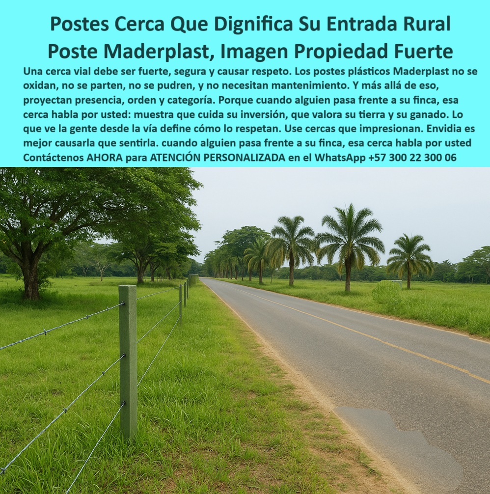 Cercas Viales Postes Postes Para Carreteras Vías Lineamientos Senderos Maderplast poste fuerte para cercas de larga distancia y tensión, - Manejo de praderas con postes separados a gran distancia, - ¿Qué poste usar para reducir costos en cercado rural?, - poste reciclado para cercas extensas de pastoreo rotacional, - poste plástico para delimitar potreros en zona tropical, - poste-ganadero-que-no-se-pudre, - poste que sustituye madera sin pudrirse ni quebrarse, - poste-de-larga-distancia-sin-mantenimiento, - poste ganadero para ahorro en cercas por menor cantidad, - poste plástico para rotación de potreros sin mantenimiento, - poste dieléctrico que resiste presión animal sin deformarse, - Rotación ganadera con postes firmes y duraderos, - poste-plastico-para-rotacion-ganadera-a-25-metros-sin-falla.jpg, - poste-plástico-para-ganado-intensivo, - Postes plásticos instalados a 25 metros entre ganado, - cercas-eficientes-con-menos-postes, - poste-sin-herrumbre-ni-aisladores, - cercas-con-postes-a-25-metros, - poste estructural para separación ganadera con carga intensiva, - División de ganado con postes sólidos y ecológicos, - Poste plástico confiable para rotación intensiva de ganado, - poste-plástico-para-rotación-ganadera, - ¿Qué poste aguanta rotación intensiva sin romperse?, - poste plástico rural resistente a orina fricción y humedad, - poste para ganadería moderna con baja huella de carbono, - ¿Qué tipo de poste funciona sin mantenimiento para ganado?, - poste que funciona a 25 metros entre estacas sin fallos, - poste sin reemplazos constantes en ganadería extensiva, - poste-ecológico-para-sistemas-de-pastoreo, - Postes fuertes delimitando potrero en uso real ganadero, - Cercado de pasto intensivo con postes plásticos reciclados, - Recomendación de poste sin pintura ni óxido para ganadería, - poste seguro para potrero intensivo de engorde bovino, - Postes visibles entre animales en rotación intensiva, - poste ecológico para sistemas silvopastoriles sostenibles, - Cerca ganadera con pocos postes y máxima eficiencia, - ¿Dónde consigo postes que duren más y usen menos estacas?, - Poste que permite separar potreros a 25 metros sin fallos, - poste liviano que soporta alta carga animal sin colapsar, - poste técnico para dividir ganado sin herrumbre ni pintura, - poste fuerte que reduce costos por menor uso de estacas, - ¿Qué poste me sirve para dividir potreros a 25 metros?, - poste de larga vida útil ideal para rotación de praderas, - poste plástico que optimiza inversión en sistemas ganaderos, - poste de polipropileno reciclado ideal para cercas móviles, - ¿Cómo puedo ahorrar postes en cercas ganaderas?, - poste-maderplast-en-finca-de-engorde, - poste-reciclado-para-división-de-potreros, - poste maderplast para pasto mejorado y rotación continua, - Poste para sistemas ganaderos sostenibles con alta durabilidad, - Estacas de plástico para rotación sin pudrición, - poste firme para manejo ganadero sin errores de alineación, - poste confiable para pastoreo de precisión en grandes hatos, - poste duradero para dividir fincas de engorde tecnificado, - Alineación rural con postes Maderplast sin mantenimiento, - poste maderplast fácil de instalar en grandes fincas rurales, - La imagen muestra un potrero intensivo con alta carga ganadera en plena rotación, delimitado con postes plásticos Maderplast instalados a 25 metros entre sí. Estos postes resisten impactos, fricción, humedad y presión del ganado, sin pudrirse, sin oxidarse y sin requerir mantenimiento. El diseño técnico y estructural de Maderplast permite ahorrar hasta un 70 % en estacas, al tiempo que mejora la eficiencia del manejo rural. Maderplast ofrece la solución definitiva para sistemas ganaderos modernos, sostenibles y rentables. Maderplast transforma la inversión ganadera en durabilidad real. 0 postes-sin-mantenimiento, - alternativa madera, - poste plástico sólido para zonas tropicales, - cerca- eléctrica-ganadera-sin-mantenimiento, - poste Cercas Viales Postes Postes Para Carreteras Vías Lineamientos Senderos Maderplast 0 postes sin mantenimiento alternativa madera poste plástico sólido para zonas tropicales cerca eléctrica ganadera sin mantenimiento poste poste fuerte para cercas de larga distancia y tensión, - Manejo de praderas con postes separados a gran distancia, - ¿Qué poste usar para reducir costos en cercado rural?, - poste reciclado para cercas extensas de pastoreo rotacional, - poste plástico para delimitar potreros en zona tropical, - poste-ganadero-que-no-se-pudre, - poste que sustituye madera sin pudrirse ni quebrarse, - poste-de-larga-distancia-sin-mantenimiento, - poste ganadero para ahorro en cercas por menor cantidad, - poste plástico para rotación de potreros sin mantenimiento, - poste dieléctrico que resiste presión animal sin deformarse, - Rotación ganadera con postes firmes y duraderos, - poste-plastico-para-rotacion-ganadera-a-25-metros-sin-falla.jpg, - poste-plástico-para-ganado-intensivo, - Postes plásticos instalados a 25 metros entre ganado, - cercas-eficientes-con-menos-postes, - poste-sin-herrumbre-ni-aisladores, - cercas-con-postes-a-25-metros, - poste estructural para separación ganadera con carga intensiva, - División de ganado con postes sólidos y ecológicos, - Poste plástico confiable para rotación intensiva de ganado, - poste-plástico-para-rotación-ganadera, - ¿Qué poste aguanta rotación intensiva sin romperse?, - poste plástico rural resistente a orina fricción y humedad, - poste para ganadería moderna con baja huella de carbono, - ¿Qué tipo de poste funciona sin mantenimiento para ganado?, - poste que funciona a 25 metros entre estacas sin fallos, - poste sin reemplazos constantes en ganadería extensiva, - poste-ecológico-para-sistemas-de-pastoreo, - Postes fuertes delimitando potrero en uso real ganadero, - Cercado de pasto intensivo con postes plásticos reciclados, - Recomendación de poste sin pintura ni óxido para ganadería, - poste seguro para potrero intensivo de engorde bovino, - Postes visibles entre animales en rotación intensiva, - poste ecológico para sistemas silvopastoriles sostenibles, - Cerca ganadera con pocos postes y máxima eficiencia, - ¿Dónde consigo postes que duren más y usen menos estacas?, - Poste que permite separar potreros a 25 metros sin fallos, - poste liviano que soporta alta carga animal sin colapsar, - poste técnico para dividir ganado sin herrumbre ni pintura, - poste fuerte que reduce costos por menor uso de estacas, - ¿Qué poste me sirve para dividir potreros a 25 metros?, - poste de larga vida útil ideal para rotación de praderas, - poste plástico que optimiza inversión en sistemas ganaderos, - poste de polipropileno reciclado ideal para cercas móviles, - ¿Cómo puedo ahorrar postes en cercas ganaderas?, - poste-maderplast-en-finca-de-engorde, - poste-reciclado-para-división-de-potreros, - poste maderplast para pasto mejorado y rotación continua, - Poste para sistemas ganaderos sostenibles con alta durabilidad, - Estacas de plástico para rotación sin pudrición, - poste firme para manejo ganadero sin errores de alineación, - poste confiable para pastoreo de precisión en grandes hatos, - poste duradero para dividir fincas de engorde tecnificado, - Alineación rural con postes Maderplast sin mantenimiento, - poste maderplast fácil de instalar en grandes fincas rurales, - La imagen muestra un potrero intensivo con alta carga ganadera en plena rotación, delimitado con postes plásticos Maderplast instalados a 25 metros entre sí. Estos postes resisten impactos, fricción, humedad y presión del ganado, sin pudrirse, sin oxidarse y sin requerir mantenimiento. El diseño técnico y estructural de Maderplast permite ahorrar hasta un 70 % en estacas, al tiempo que mejora la eficiencia del manejo rural. Maderplast ofrece la solución definitiva para sistemas ganaderos modernos, sostenibles y rentables. Maderplast transforma la inversión ganadera en durabilidad real. 0 Cercas Viales Postes Postes Para Carreteras Vías Lineamientos Senderos Maderplast 0 postes-sin-mantenimiento, - alternativa madera, - poste plástico sólido para zonas tropicales, - cerca- eléctrica-ganadera-sin-mantenimiento, - poste