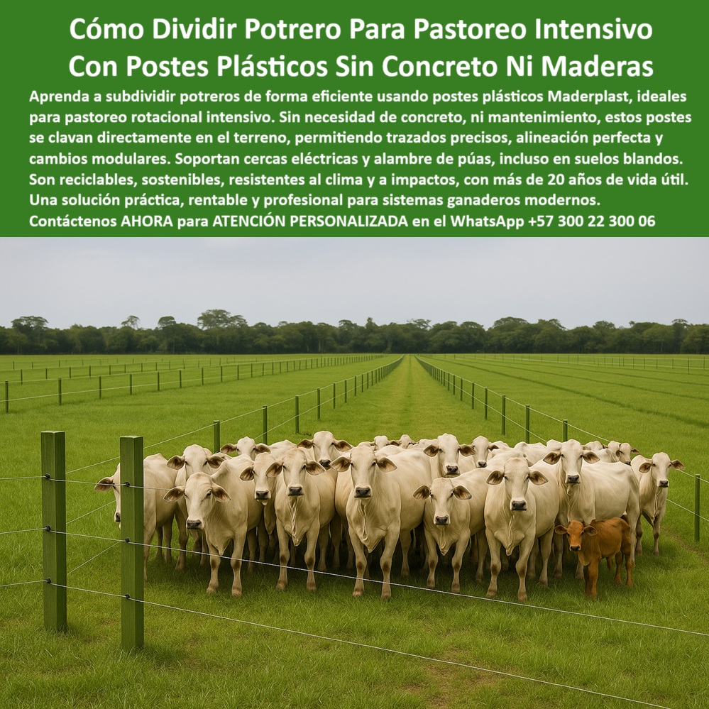 División profesional de cerca ganadera postes pastoreo postes ganaderos Maderplast cercas técnicas para rotación de ganado eficiente, - ¿Postes reciclados para subdividir fincas?, - Sistema de división ganadera sin herramientas, - poste-plastico-division-potreros-sin-concreto-fazenda-meta.jpg, - instalación-de-postes-rápida, - poste-plástico-sin-concreto, - instalación rápida de postes sin herramientas pesadas, - La imagen muestra una cerca perfectamente alineada en una pradera extensa, instalada con postes plásticos Maderplast en la finca La Fazenda, Puerto Gaitán, Colombia. Estos postes técnicos, reciclados y sostenibles, se clavan directamente en el terreno sin necesidad de concreto, herramientas pesadas ni mantenimiento posterior. Ideales para sistemas de pastoreo rotacional intensivo, ofrecen una estructura firme, duradera y libre de plagas, astillas o corrosión. Maderplast permite dividir potreros de manera modular, rápida y eficiente, mejorando la gestión del ganado y optimizando la inversión del ganadero con tecnología colombiana que se ve y se siente desde la entrada de la finca., - Estacones sin madera en ganadería moderna, - cercado eficiente para rotación de pasturas, - cercas visualmente rectas con instalación rápida, - cercados eficientes con postes Maderplast, - subdivisión-de-potreros, - Trazado técnico de pasturas con postes plásticos, - mejor poste para dividir potreros grandes, - pastoreo-rotacional-eficiente, - postes técnicos ideales para suelos húmedos, - postes ganaderos resistentes sin mantenimiento, - ¿Postes sostenibles para pastoreo intensivo?, - postes-plásticos-sin-oxidación, - postes-reciclados-para-ganado, - postes plásticos para sistemas de pastoreo inteligente, - poste plástico para subdivisión de potreros sin concreto, - subdivisión profesional de pasto para ganado, - Cercas firmes con postes sin deformarse, - cercas eléctricas sin madera ni cemento, - ¿Cómo dividir un potrero sin usar concreto?, - poste plástico para instalación directa en suelos blandos, - poste plástico para subdivisión de potreros, - Sistema de cercas alineadas con postes reciclados, - postes sostenibles para ganadería extensiva tropical, - cercas-ganaderas-intensivas, - Poste ecológico para ganadería sin cemento, - sistema sostenible de cercas ganaderas, - Poste plástico sin concreto para subdividir potreros, - Postes instalados en finca ganadera La Fazenda, - cómo organizar pastoreo con postes sin concreto, - ¿Qué poste usar para cercas sin madera?, - postes para cercas ganaderas de rotación intensiva, - cómo dividir potreros con postes reciclados durables, - estacones reciclables para subdividir fincas, - ¿Dónde comprar postes para rotación ganadera?, - postes largos sin deformación por alambre tenso, - sistema-de-pastoreo-moderno, - poste plástico con resistencia estructural en finca, - Instalación directa de postes sin excavación, - postes para alinear potreros sin errores, - solución-agroecológica-sostenible, - cercas de alto rendimiento sin obra civil, - sistema modular de cercado agropecuario, - Postes para división de praderas verdes y planas, - solución estructural para dividir praderas, - poste ecológico para cerca sin pintura, - postes sin oxidación para ganadería regenerativa, - instalación de cercas sin usar concreto, - cerca-eléctrica-sin-madera, - postes durables sin mantenimiento para ganado0 poste plástico instalación sin concreto, - sistema de postes para ganadería extensiva, - postes reciclados subdividir potreros, - madera sostenibles División profesional de cerca ganadera postes pastoreo postes ganaderos Maderplast 0 poste plástico instalación sin concreto sistema de postes para ganadería extensiva postes reciclados subdividir potreros madera sostenibles cercas técnicas para rotación de ganado eficiente, - ¿Postes reciclados para subdividir fincas?, - Sistema de división ganadera sin herramientas, - poste-plastico-division-potreros-sin-concreto-fazenda-meta.jpg, - instalación-de-postes-rápida, - poste-plástico-sin-concreto, - instalación rápida de postes sin herramientas pesadas, - La imagen muestra una cerca perfectamente alineada en una pradera extensa, instalada con postes plásticos Maderplast en la finca La Fazenda, Puerto Gaitán, Colombia. Estos postes técnicos, reciclados y sostenibles, se clavan directamente en el terreno sin necesidad de concreto, herramientas pesadas ni mantenimiento posterior. Ideales para sistemas de pastoreo rotacional intensivo, ofrecen una estructura firme, duradera y libre de plagas, astillas o corrosión. Maderplast permite dividir potreros de manera modular, rápida y eficiente, mejorando la gestión del ganado y optimizando la inversión del ganadero con tecnología colombiana que se ve y se siente desde la entrada de la finca., - Estacones sin madera en ganadería moderna, - cercado eficiente para rotación de pasturas, - cercas visualmente rectas con instalación rápida, - cercados eficientes con postes Maderplast, - subdivisión-de-potreros, - Trazado técnico de pasturas con postes plásticos, - mejor poste para dividir potreros grandes, - pastoreo-rotacional-eficiente, - postes técnicos ideales para suelos húmedos, - postes ganaderos resistentes sin mantenimiento, - ¿Postes sostenibles para pastoreo intensivo?, - postes-plásticos-sin-oxidación, - postes-reciclados-para-ganado, - postes plásticos para sistemas de pastoreo inteligente, - poste plástico para subdivisión de potreros sin concreto, - subdivisión profesional de pasto para ganado, - Cercas firmes con postes sin deformarse, - cercas eléctricas sin madera ni cemento, - ¿Cómo dividir un potrero sin usar concreto?, - poste plástico para instalación directa en suelos blandos, - poste plástico para subdivisión de potreros, - Sistema de cercas alineadas con postes reciclados, - postes sostenibles para ganadería extensiva tropical, - cercas-ganaderas-intensivas, - Poste ecológico para ganadería sin cemento, - sistema sostenible de cercas ganaderas, - Poste plástico sin concreto para subdividir potreros, - Postes instalados en finca ganadera La Fazenda, - cómo organizar pastoreo con postes sin concreto, - ¿Qué poste usar para cercas sin madera?, - postes para cercas ganaderas de rotación intensiva, - cómo dividir potreros con postes reciclados durables, - estacones reciclables para subdividir fincas, - ¿Dónde comprar postes para rotación ganadera?, - postes largos sin deformación por alambre tenso, - sistema-de-pastoreo-moderno, - poste plástico con resistencia estructural en finca, - Instalación directa de postes sin excavación, - postes para alinear potreros sin errores, - solución-agroecológica-sostenible, - cercas de alto rendimiento sin obra civil, - sistema modular de cercado agropecuario, - Postes para división de praderas verdes y planas, - solución estructural para dividir praderas, - poste ecológico para cerca sin pintura, - postes sin oxidación para ganadería regenerativa, - instalación de cercas sin usar concreto, - cerca-eléctrica-sin-madera, - postes durables sin mantenimiento para ganado 0 División profesional de cerca ganadera postes pastoreo postes ganaderos Maderplast 0 poste plástico instalación sin concreto, - sistema de postes para ganadería extensiva, - postes reciclados subdividir potreros, - madera sostenibles
