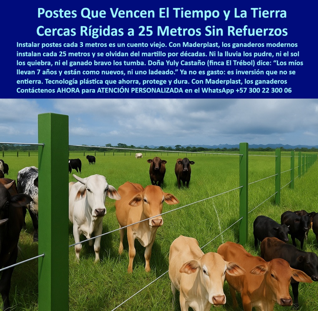 Manejo De Ganado Potrero Intensivo Grandes Rebaños Poste A 25 Metros Maderplast poste plástico con separación larga entre estacas, - Postes plásticos controlando ganado en campo abierto, - poste sin óxido ni hongos para finca, - poste-contra-lluvia-y-sol, - poste-reciclado-alto-rendimiento, - En esta imagen se observan postes plásticos Maderplast instalados cada 25 metros, delimitando un potrero extenso con ganado bravo. Estos postes Maderplast no requieren refuerzos intermedios, ni pintura, ni mantenimiento. Son reciclados, resistentes a la humedad, impactos y al sol, lo que los hace ideales para sistemas de ganadería intensiva. No se oxidan, no se ladean y soportan tensiones prolongadas sin fallas, brindando una cerca rígida, firme y duradera que proyecta eficiencia rural., - Postes verdes alineados separando ganado en potrero amplio, - poste plástico que no se ladea con los años, - poste-para-rotación-de-pasturas, - ¿Postes que resistan 25 metros sin refuerzo?, - poste de polímero estructural reforzado rural, - Sistema ganadero delimitado con postes a 25 metros, - poste-para-cercas-de-25-metros, - poste con alto desempeño en zonas húmedas, - poste confiable para alambrado rural duradero, - ¿Dónde venden postes reciclados fuertes para potreros?, - poste para ganadería extensiva sin refuerzo, - poste-ganadero-sin-refuerzo, - Ganado bravo contenido por cerca plástica resistente, - poste plástico contra humedad y calor extremo, - poste económico para rotación de potreros, - Cercado ecológico soportando ganado sin deformarse, - poste ganadero con alta resistencia estructural, - poste ecológico con memoria estructural, - poste que reemplaza la madera y concreto, - ¿Qué poste no se ladea ni con el ganado bravo?, - poste reciclado resistente para ganado bravo, - poste que ahorra martillos y mantenimiento, - poste rígido sin mantenimiento para potrero, - poste que no se parte ni se pudre, - Postes rígidos para cercado rural sin refuerzo adicional, - poste-sustituto-madera-concreto, - poste-plástico-para-potreros-extensos, - poste ecológico rígido para terrenos planos rurales, - Ganadería moderna con cercas sostenibles y firmes, - poste fuerte para dividir potreros grandes, - poste para cerca ganadera sin refuerzos intermedios, - poste duradero para dividir pasturas ganaderas, - poste sin refuerzos para cercas ganaderas, - ¿Qué poste dura más que la madera y el concreto?, - Infraestructura rural con postes durables sin refuerzo, - poste para instalación rápida y sin obra pesada, - poste reciclado ideal para ganado y clima agresivo, - poste alternativo a madera inmunizada, - poste inmune a lluvia y rayos UV, - poste estructural que reemplaza la madera y concreto, - Postes altos para separación eficiente en finca extensa, - poste plástico para cercas de 25 metros, - poste estructural sin deformación ni refuerzo, - poste-de-larga-duración-ganadera, - poste-para-fincas-extensivas, - Potrero intensivo con postes reciclados en línea recta, - poste-plastico-rigido-sin-refuerzo-para-potreros-extensos.jpg, - poste técnico para ganado de alta carga, - poste firme para terreno con alta tracción, - ¿Poste para ganadería intensiva sin mantenimiento?, - poste-rígido-sin-mantenimiento0 poste ecológico para potreros sostenibles, - madera-técnica-para-cercos, - Qué material es mejor que la madera contra incendios, - poste reciclado cerca Manejo De Ganado Potrero Intensivo Grandes Rebaños Poste A 25 Metros Maderplast 0 poste ecológico para potreros sostenibles madera técnica para cercos Qué material es mejor que la madera contra incendios poste reciclado cerca poste plástico con separación larga entre estacas, - Postes plásticos controlando ganado en campo abierto, - poste sin óxido ni hongos para finca, - poste-contra-lluvia-y-sol, - poste-reciclado-alto-rendimiento, - En esta imagen se observan postes plásticos Maderplast instalados cada 25 metros, delimitando un potrero extenso con ganado bravo. Estos postes Maderplast no requieren refuerzos intermedios, ni pintura, ni mantenimiento. Son reciclados, resistentes a la humedad, impactos y al sol, lo que los hace ideales para sistemas de ganadería intensiva. No se oxidan, no se ladean y soportan tensiones prolongadas sin fallas, brindando una cerca rígida, firme y duradera que proyecta eficiencia rural., - Postes verdes alineados separando ganado en potrero amplio, - poste plástico que no se ladea con los años, - poste-para-rotación-de-pasturas, - ¿Postes que resistan 25 metros sin refuerzo?, - poste de polímero estructural reforzado rural, - Sistema ganadero delimitado con postes a 25 metros, - poste-para-cercas-de-25-metros, - poste con alto desempeño en zonas húmedas, - poste confiable para alambrado rural duradero, - ¿Dónde venden postes reciclados fuertes para potreros?, - poste para ganadería extensiva sin refuerzo, - poste-ganadero-sin-refuerzo, - Ganado bravo contenido por cerca plástica resistente, - poste plástico contra humedad y calor extremo, - poste económico para rotación de potreros, - Cercado ecológico soportando ganado sin deformarse, - poste ganadero con alta resistencia estructural, - poste ecológico con memoria estructural, - poste que reemplaza la madera y concreto, - ¿Qué poste no se ladea ni con el ganado bravo?, - poste reciclado resistente para ganado bravo, - poste que ahorra martillos y mantenimiento, - poste rígido sin mantenimiento para potrero, - poste que no se parte ni se pudre, - Postes rígidos para cercado rural sin refuerzo adicional, - poste-sustituto-madera-concreto, - poste-plástico-para-potreros-extensos, - poste ecológico rígido para terrenos planos rurales, - Ganadería moderna con cercas sostenibles y firmes, - poste fuerte para dividir potreros grandes, - poste para cerca ganadera sin refuerzos intermedios, - poste duradero para dividir pasturas ganaderas, - poste sin refuerzos para cercas ganaderas, - ¿Qué poste dura más que la madera y el concreto?, - Infraestructura rural con postes durables sin refuerzo, - poste para instalación rápida y sin obra pesada, - poste reciclado ideal para ganado y clima agresivo, - poste alternativo a madera inmunizada, - poste inmune a lluvia y rayos UV, - poste estructural que reemplaza la madera y concreto, - Postes altos para separación eficiente en finca extensa, - poste plástico para cercas de 25 metros, - poste estructural sin deformación ni refuerzo, - poste-de-larga-duración-ganadera, - poste-para-fincas-extensivas, - Potrero intensivo con postes reciclados en línea recta, - poste-plastico-rigido-sin-refuerzo-para-potreros-extensos.jpg, - poste técnico para ganado de alta carga, - poste firme para terreno con alta tracción, - ¿Poste para ganadería intensiva sin mantenimiento?, - poste-rígido-sin-mantenimiento 0 Manejo De Ganado Potrero Intensivo Grandes Rebaños Poste A 25 Metros Maderplast 0 poste ecológico para potreros sostenibles, - madera-técnica-para-cercos, - Qué material es mejor que la madera contra incendios, - poste reciclado cerca