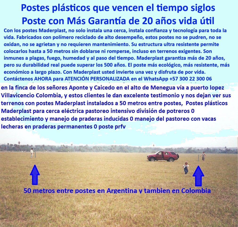 Postes Análisis Materiales Estudio Apu Precios Ventajas Beneficios Postes Maderplast división de potreros con poste ecológico, - ¿Qué poste usar para 50 metros entre cercas?, - cerca ganadera con postes sin mantenimiento, - poste-para-cercas-lecheras, - poste que reemplaza madera y concreto, - poste plástico ideal para Villavicencio, - poste plástico reforzado 50 metros entre cercas, - Cerca rural con postes plásticos en campo extenso, - poste-reciclado-para-división, - poste para productividad en fincas lecheras, - Campo abierto con postes sin mantenimiento, - poste-división-praderas, - poste-para-climas-extremos, - poste confiable para grandes extensiones rurales, - poste para cercas ganaderas industriales, - poste durable para divisiones técnicas, - poste-reforzado-para-potreros, - poste ganadero para terrenos planos, - Finca ganadera con división profesional a gran escala, - Camioneta en potrero amplio junto a postes de cerca, - Poste plástico alineado en campo ganadero colombiano, - poste sin pudrición para ganado lechero, - poste con garantía de más de 20 años, - Pradera inducida con postes visibles cada 50 metros, - poste-rural-antiplagas, - La foto muestra una imagen real tomada en la finca de los señores Aponte y Caicedo, en el Alto de Menegua vía a Puerto López, Villavicencio, Colombia. En ella se observan postes plásticos Maderplast separados 50 metros entre sí, alineados perfectamente sobre un terreno plano y seco, mientras se desarrolla una jornada ganadera. Estos postes soportan tensión de alambre y peso del ganado sin romperse ni torcerse. Maderplast ha diseñado este sistema para resistir plagas, humedad y calor extremo, sin necesidad de pintura ni mantenimiento. Son ideales para cercas eléctricas o de púas en potreros inducidos, pastoreo rotacional y praderas permanentes. Su composición reciclada garantiza una vida útil de más de 20 años, aportando seguridad estructural y sostenibilidad. En esta instalación los postes permanecen derechos, demostrando su eficacia en condiciones rurales reales. Tecnología comprobada, fabricada para durar., - poste-plástico-reforzado-división-praderas-50-metros.jpg, - poste-duradero-sin-mantenimiento, - poste-tecnológico-de-larga-vida, - ¿Postes durables sin concreto para finca?, - poste económico resistente para clima tropical, - poste sin concreto para clima cálido, - poste sin fracturas por tensión del alambre, - poste-sin-concreto-ganadero, - poste resistente a hongos y gorgojos, - poste reforzado para cerramientos productivos, - poste para campos ganaderos de Argentina, - Postes ganaderos separados 50 metros en pradera abierta, - Cerca de gran extensión con postes reciclados, - ¿Cuál poste sirve para dividir praderas inducidas?, - poste para cercas eléctricas de largo alcance, - poste plástico 50 metros separación, - poste firme en terrenos amplios, - poste para zonas rurales sin mantenimiento, - poste para pastoreo intensivo rotacional, - poste sin oxidación ni fracturas para potrero, - ¿Cuál es el poste más fuerte para ganado?, - poste-plástico-50-metros, - Postes alineados en terreno plano sin aisladores, - poste ecológico de bajo costo, - poste para potreros inducidos, - poste para división de praderas permanentes, - ¿Poste para potrero que no se pudra?, - poste de polietileno para ganadería, - Postes durables sobre pasto seco en finca productiva, - poste con resistencia al fuego y humedad, - poste de alta durabilidad sin aisladores 0 poste ganadero a prueba de plagas, - división eficiente de praderas, - cerramientos rurales resistentes al peso, - diseño eficiente de cercas poste Postes Análisis Materiales Estudio Apu Precios Ventajas Beneficios Postes Maderplast 0 poste ganadero a prueba de plagas división eficiente de praderas cerramientos rurales resistentes al peso diseño eficiente de cercas poste división de potreros con poste ecológico, - ¿Qué poste usar para 50 metros entre cercas?, - cerca ganadera con postes sin mantenimiento, - poste-para-cercas-lecheras, - poste que reemplaza madera y concreto, - poste plástico ideal para Villavicencio, - poste plástico reforzado 50 metros entre cercas, - Cerca rural con postes plásticos en campo extenso, - poste-reciclado-para-división, - poste para productividad en fincas lecheras, - Campo abierto con postes sin mantenimiento, - poste-división-praderas, - poste-para-climas-extremos, - poste confiable para grandes extensiones rurales, - poste para cercas ganaderas industriales, - poste durable para divisiones técnicas, - poste-reforzado-para-potreros, - poste ganadero para terrenos planos, - Finca ganadera con división profesional a gran escala, - Camioneta en potrero amplio junto a postes de cerca, - Poste plástico alineado en campo ganadero colombiano, - poste sin pudrición para ganado lechero, - poste con garantía de más de 20 años, - Pradera inducida con postes visibles cada 50 metros, - poste-rural-antiplagas, - La foto muestra una imagen real tomada en la finca de los señores Aponte y Caicedo, en el Alto de Menegua vía a Puerto López, Villavicencio, Colombia. En ella se observan postes plásticos Maderplast separados 50 metros entre sí, alineados perfectamente sobre un terreno plano y seco, mientras se desarrolla una jornada ganadera. Estos postes soportan tensión de alambre y peso del ganado sin romperse ni torcerse. Maderplast ha diseñado este sistema para resistir plagas, humedad y calor extremo, sin necesidad de pintura ni mantenimiento. Son ideales para cercas eléctricas o de púas en potreros inducidos, pastoreo rotacional y praderas permanentes. Su composición reciclada garantiza una vida útil de más de 20 años, aportando seguridad estructural y sostenibilidad. En esta instalación los postes permanecen derechos, demostrando su eficacia en condiciones rurales reales. Tecnología comprobada, fabricada para durar., - poste-plástico-reforzado-división-praderas-50-metros.jpg, - poste-duradero-sin-mantenimiento, - poste-tecnológico-de-larga-vida, - ¿Postes durables sin concreto para finca?, - poste económico resistente para clima tropical, - poste sin concreto para clima cálido, - poste sin fracturas por tensión del alambre, - poste-sin-concreto-ganadero, - poste resistente a hongos y gorgojos, - poste reforzado para cerramientos productivos, - poste para campos ganaderos de Argentina, - Postes ganaderos separados 50 metros en pradera abierta, - Cerca de gran extensión con postes reciclados, - ¿Cuál poste sirve para dividir praderas inducidas?, - poste para cercas eléctricas de largo alcance, - poste plástico 50 metros separación, - poste firme en terrenos amplios, - poste para zonas rurales sin mantenimiento, - poste para pastoreo intensivo rotacional, - poste sin oxidación ni fracturas para potrero, - ¿Cuál es el poste más fuerte para ganado?, - poste-plástico-50-metros, - Postes alineados en terreno plano sin aisladores, - poste ecológico de bajo costo, - poste para potreros inducidos, - poste para división de praderas permanentes, - ¿Poste para potrero que no se pudra?, - poste de polietileno para ganadería, - Postes durables sobre pasto seco en finca productiva, - poste con resistencia al fuego y humedad, - poste de alta durabilidad sin aisladores 0 Postes Análisis Materiales Estudio Apu Precios Ventajas Beneficios Postes Maderplast 0 poste ganadero a prueba de plagas, - división eficiente de praderas, - cerramientos rurales resistentes al peso, - diseño eficiente de cercas poste