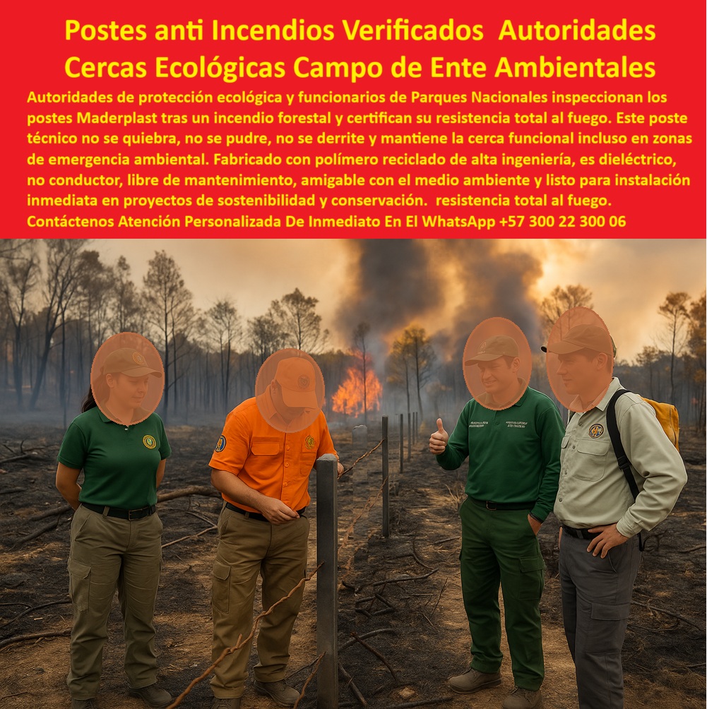 Postes Ignífugos Para Cercas Forestales Postes Con Resistencia Al Fuego Maderplast poste ecológico de alta ingeniería sin combustión, - ¿Cuál poste ecológico funciona tras incendios forestales?, - poste ecológico validado en terreno forestal incendiado, - poste no conductor en proyectos agroambientales críticos, - poste intacto tras quema de vegetación en campo, - ¿Dónde comprar postes resistentes al fuego con validación técnica?, - poste ecológico verificado por autoridad ambiental en campo, - poste funcional con fuego activo validado en sitio, - poste plástico para zonas con propagación de llamas, - poste que mantiene funcionalidad tras emergencia ambiental, - poste sin mantenimiento para áreas protegidas con incendios, - poste-reciclado-zona-quemada, - La imagen muestra un incendio forestal activo al fondo mientras cuatro funcionarios de entidades ambientales inspeccionan una línea de postes plásticos Maderplast que permanecen completamente verticales, sin daño ni deformación. El suelo está calcinado y el entorno visiblemente afectado, pero la cerca sigue operativa y alineada. La inspección visual y técnica certifica la resistencia real de los postes a condiciones extremas de fuego. Los postes plásticos Maderplast están fabricados con polímeros reciclados de alto desempeño, no se derriten, no se queman, no se doblan ni se destruyen ante incendios forestales. Son dieléctricos, ecológicos, livianos, inmunes a plagas, sin mantenimiento y validados por autoridades ambientales y cuerpos de parques nacionales. Son la solución definitiva para cerramientos sostenibles en reservas, sabanas, áreas naturales, proyectos públicos o agroambientales. Cuando otros postes colapsan con el fuego, Maderplast permanece firme. Postes a prueba de llamas, hechos para proteger lo que más importa., - poste reciclado resistente al fuego con certificación real, - poste-verde-sin-combustión, - poste ideal para reforestación y control de fronteras verdes, - poste estructural para parques nacionales con quema estacional, - poste dieléctrico y anti fuego para ecosistemas rurales, - revisión técnica oficial en zona incendiada con postes firmes, - poste ecológico validado por autoridades ambientales, - poste técnico aprobado tras emergencia térmica, - funcionarios ambientales inspeccionan poste tras incendio forestal, - poste-sin-falla-incendio, - poste sin deformación revisado por ente ambiental, - poste reciclado operativo con incendio de fondo, - poste plástico sin daños con fuego activo al fondo, - poste de cercado seguro tras incendios forestales activos, - poste-durable-emergencia-fuego, - poste robusto que no transmite fuego en cercados, - poste reciclable para sistemas de conservación rural, - poste plástico certificado para protección ambiental, - poste que no se derrite ni deforma por calor extremo, - poste-ecológico-con-certificación, - poste técnico certificado para incendios por autoridades oficiales, - poste-plástico-contra-fuego, - poste-resistente-incendios-naturales, - poste-aprobado-conservación, - poste que resiste incendios forestales sin deterioro, - ¿Qué poste recomiendan las autoridades para zonas con incendios?, - poste plástico aprobado por funcionarios ecológicos, - poste en polímero reciclado aprobado en campo calcinado, - poste-para-zonas-ambientales, - ¿Qué tipo de poste no se derrite con fuego activo?, - poste para parques naturales inspeccionado tras incendio, - poste-verificado-por-autoridades, - poste para proyectos institucionales sostenibles sin daño por fuego, - poste plástico firme en zona natural con fuego activo, - cercado operativo tras incendio evaluado por ente oficial, - poste plástico inmune a incendios verificado en campo, - poste resistente usado en parque calcinado por fuego, - poste vertical en línea en área protegida incendiada, - poste plástico inspeccionado por personal ambiental oficial, - poste de larga duración para reservas con riesgo de incendio, - poste plástico funcional con verificación oficial, - poste técnico para conservación con riesgo térmico, - ¿Qué poste ecológico puedo instalar en reservas o parques? 0 postes para protección ambiental sin deterioro, - postes-ecológicos-de-larga-duración, - soluciones-de-cerramiento-ambiental-sostenible, poste fuego Postes Ignífugos Para Cercas Forestales Postes Con Resistencia Al Fuego Maderplast 0 postes para protección ambiental sin deterioro postes ecológicos de larga duración soluciones de cerramiento ambiental sostenible poste fuego poste ecológico de alta ingeniería sin combustión, - ¿Cuál poste ecológico funciona tras incendios forestales?, - poste ecológico validado en terreno forestal incendiado, - poste no conductor en proyectos agroambientales críticos, - poste intacto tras quema de vegetación en campo, - ¿Dónde comprar postes resistentes al fuego con validación técnica?, - poste ecológico verificado por autoridad ambiental en campo, - poste funcional con fuego activo validado en sitio, - poste plástico para zonas con propagación de llamas, - poste que mantiene funcionalidad tras emergencia ambiental, - poste sin mantenimiento para áreas protegidas con incendios, - poste-reciclado-zona-quemada, - La imagen muestra un incendio forestal activo al fondo mientras cuatro funcionarios de entidades ambientales inspeccionan una línea de postes plásticos Maderplast que permanecen completamente verticales, sin daño ni deformación. El suelo está calcinado y el entorno visiblemente afectado, pero la cerca sigue operativa y alineada. La inspección visual y técnica certifica la resistencia real de los postes a condiciones extremas de fuego. Los postes plásticos Maderplast están fabricados con polímeros reciclados de alto desempeño, no se derriten, no se queman, no se doblan ni se destruyen ante incendios forestales. Son dieléctricos, ecológicos, livianos, inmunes a plagas, sin mantenimiento y validados por autoridades ambientales y cuerpos de parques nacionales. Son la solución definitiva para cerramientos sostenibles en reservas, sabanas, áreas naturales, proyectos públicos o agroambientales. Cuando otros postes colapsan con el fuego, Maderplast permanece firme. Postes a prueba de llamas, hechos para proteger lo que más importa., - poste reciclado resistente al fuego con certificación real, - poste-verde-sin-combustión, - poste ideal para reforestación y control de fronteras verdes, - poste estructural para parques nacionales con quema estacional, - poste dieléctrico y anti fuego para ecosistemas rurales, - revisión técnica oficial en zona incendiada con postes firmes, - poste ecológico validado por autoridades ambientales, - poste técnico aprobado tras emergencia térmica, - funcionarios ambientales inspeccionan poste tras incendio forestal, - poste-sin-falla-incendio, - poste sin deformación revisado por ente ambiental, - poste reciclado operativo con incendio de fondo, - poste plástico sin daños con fuego activo al fondo, - poste de cercado seguro tras incendios forestales activos, - poste-durable-emergencia-fuego, - poste robusto que no transmite fuego en cercados, - poste reciclable para sistemas de conservación rural, - poste plástico certificado para protección ambiental, - poste que no se derrite ni deforma por calor extremo, - poste-ecológico-con-certificación, - poste técnico certificado para incendios por autoridades oficiales, - poste-plástico-contra-fuego, - poste-resistente-incendios-naturales, - poste-aprobado-conservación, - poste que resiste incendios forestales sin deterioro, - ¿Qué poste recomiendan las autoridades para zonas con incendios?, - poste plástico aprobado por funcionarios ecológicos, - poste en polímero reciclado aprobado en campo calcinado, - poste-para-zonas-ambientales, - ¿Qué tipo de poste no se derrite con fuego activo?, - poste para parques naturales inspeccionado tras incendio, - poste-verificado-por-autoridades, - poste para proyectos institucionales sostenibles sin daño por fuego, - poste plástico firme en zona natural con fuego activo, - cercado operativo tras incendio evaluado por ente oficial, - poste plástico inmune a incendios verificado en campo, - poste resistente usado en parque calcinado por fuego, - poste vertical en línea en área protegida incendiada, - poste plástico inspeccionado por personal ambiental oficial, - poste de larga duración para reservas con riesgo de incendio, - poste plástico funcional con verificación oficial, - poste técnico para conservación con riesgo térmico, - ¿Qué poste ecológico puedo instalar en reservas o parques? 0 Postes Ignífugos Para Cercas Forestales Postes Con Resistencia Al Fuego Maderplast 0 postes para protección ambiental sin deterioro, - postes-ecológicos-de-larga-duración, - soluciones-de-cerramiento-ambiental-sostenible, poste fuego