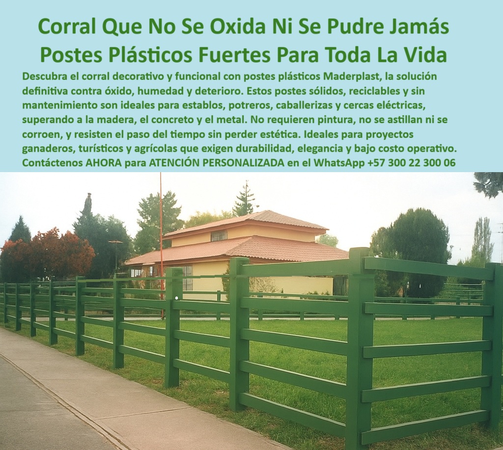 Postes Para Corral Portátil Postes Plásticos Corral Postes Tablas Varetas Maderplast poste para dividir potreros sin pudrición, - ¿Qué poste sirve para corral sin mantenimiento?, - alternativa de postes plásticos para corrales portátiles, - estructura ganadera sin señales de desgaste, - poste para corral portátil con diseño decorativo, - poste técnico para cercado agroecológico, - poste-ecológico-sin-pintura, - poste plástico que no se astilla ni corroe, - poste plástico resistente al clima de Cundinamarca, - poste-reciclado-sin-mantenimiento, - poste-sólido-con-tablas, - poste-durable-cundinamarca, - poste robusto para potrero de caballos, - poste-con-división-portátil, - cerca con diseño limpio y sin tornillos visibles, - ¿Poste para finca que dure más de 20 años?, - corral decorativo verde con postes plásticos y tablas gruesas, - poste sin pintura para dividir potreros, - tipos de postes que no necesitan pintura, - poste fuerte para turismo ganadero, - poste plástico que no se deteriora, - instalación rural sin concreto ni pintura reciente, - poste decorativo funcional para zonas rurales, - poste ideal para establos sin reemplazo, - poste-para-establos-caballos, - poste-decorativo-finca, - ¿Postes plásticos que no se oxidan ni se pudren?, - poste plástico decorativo junto a vivienda campestre, - poste para corral elegante en clima húmedo, - poste para delimitación con tablas plásticas, - poste ideal para cerramiento rural con tablas, - poste verde de alta durabilidad ganadera, - poste decorativo sin óxido para estéticas rurales, - ¿Cómo hacer un corral decorativo sin usar madera?, - Poste_Plástico_Corral_Decorativo_Sin_Mantenimiento_Cundinamarca_0.jpg, - ¿Dónde venden postes para dividir potreros sin pintura?, - poste estético para conjunto cerrado rural, - poste ecológico para potreros turísticos, - cerca estética rural sin mantenimiento, - cerca sólida con estilo residencial en finca, - sistema de división elegante en potrero húmedo, - poste cuadrado verde instalado sobre pasto rural, - poste-plástico-corral, - poste-para-potrero-elegante, - diseño de corral reciclable con postes plásticos sólidos, - poste reciclado sólido para cercas elegantes, - poste para jardín sin mantenimiento, - poste de cerca sin herrumbre, - poste decorativo funcional para finca, - poste-sin-óxido-potrero, - La foto muestra una instalación real de corral con postes plásticos Maderplast en el Conjunto Cerrado La Vuelta del Río, vía Cota–Cajicá, Cundinamarca. Estos postes llevan más de 20 años en servicio y recientemente fueron repintados para mejorar su estética, no por deterioro. Son postes sólidos, reciclables, que no se oxidan ni se pudren, y no requieren mantenimiento. Ideales para divisiones de potreros, establos o proyectos rurales turísticos donde la estética y la durabilidad son clave. La tecnología de Maderplast asegura una solución decorativa y funcional, superando ampliamente el desempeño de la madera o el concreto, incluso en zonas con alta humedad., - poste reciclable para zonas residenciales rurales, - postes verticales con barras horizontales recicladas, - poste sin mantenimiento para proyectos ganaderos, - poste de cerco decorativo para casa de campo, - postes estéticos que delimitan potreros turísticos, - poste para vivienda rural sin pintura 0 Postes Para Corral División De Potreros Postes Plásticos Sólidos 00 Postes Para Corral Portátil Postes Plásticos Corral Postes Tablas Varetas Maderplast 0 Postes Para Corral División De Potreros Postes Plásticos Sólidos 00 Postes Para Corral Portátil Postes Plásticos Corral Postes Tablas Varetas Maderplast poste para dividir potreros sin pudrición, - ¿Qué poste sirve para corral sin mantenimiento?, - alternativa de postes plásticos para corrales portátiles, - estructura ganadera sin señales de desgaste, - poste para corral portátil con diseño decorativo, - poste técnico para cercado agroecológico, - poste-ecológico-sin-pintura, - poste plástico que no se astilla ni corroe, - poste plástico resistente al clima de Cundinamarca, - poste-reciclado-sin-mantenimiento, - poste-sólido-con-tablas, - poste-durable-cundinamarca, - poste robusto para potrero de caballos, - poste-con-división-portátil, - cerca con diseño limpio y sin tornillos visibles, - ¿Poste para finca que dure más de 20 años?, - corral decorativo verde con postes plásticos y tablas gruesas, - poste sin pintura para dividir potreros, - tipos de postes que no necesitan pintura, - poste fuerte para turismo ganadero, - poste plástico que no se deteriora, - instalación rural sin concreto ni pintura reciente, - poste decorativo funcional para zonas rurales, - poste ideal para establos sin reemplazo, - poste-para-establos-caballos, - poste-decorativo-finca, - ¿Postes plásticos que no se oxidan ni se pudren?, - poste plástico decorativo junto a vivienda campestre, - poste para corral elegante en clima húmedo, - poste para delimitación con tablas plásticas, - poste ideal para cerramiento rural con tablas, - poste verde de alta durabilidad ganadera, - poste decorativo sin óxido para estéticas rurales, - ¿Cómo hacer un corral decorativo sin usar madera?, - Poste_Plástico_Corral_Decorativo_Sin_Mantenimiento_Cundinamarca_0.jpg, - ¿Dónde venden postes para dividir potreros sin pintura?, - poste estético para conjunto cerrado rural, - poste ecológico para potreros turísticos, - cerca estética rural sin mantenimiento, - cerca sólida con estilo residencial en finca, - sistema de división elegante en potrero húmedo, - poste cuadrado verde instalado sobre pasto rural, - poste-plástico-corral, - poste-para-potrero-elegante, - diseño de corral reciclable con postes plásticos sólidos, - poste reciclado sólido para cercas elegantes, - poste para jardín sin mantenimiento, - poste de cerca sin herrumbre, - poste decorativo funcional para finca, - poste-sin-óxido-potrero, - La foto muestra una instalación real de corral con postes plásticos Maderplast en el Conjunto Cerrado La Vuelta del Río, vía Cota–Cajicá, Cundinamarca. Estos postes llevan más de 20 años en servicio y recientemente fueron repintados para mejorar su estética, no por deterioro. Son postes sólidos, reciclables, que no se oxidan ni se pudren, y no requieren mantenimiento. Ideales para divisiones de potreros, establos o proyectos rurales turísticos donde la estética y la durabilidad son clave. La tecnología de Maderplast asegura una solución decorativa y funcional, superando ampliamente el desempeño de la madera o el concreto, incluso en zonas con alta humedad., - poste reciclable para zonas residenciales rurales, - postes verticales con barras horizontales recicladas, - poste sin mantenimiento para proyectos ganaderos, - poste de cerco decorativo para casa de campo, - postes estéticos que delimitan potreros turísticos, - poste para vivienda rural sin pintura 0 Postes Para Corral División De Potreros Postes Plásticos Sólidos 00