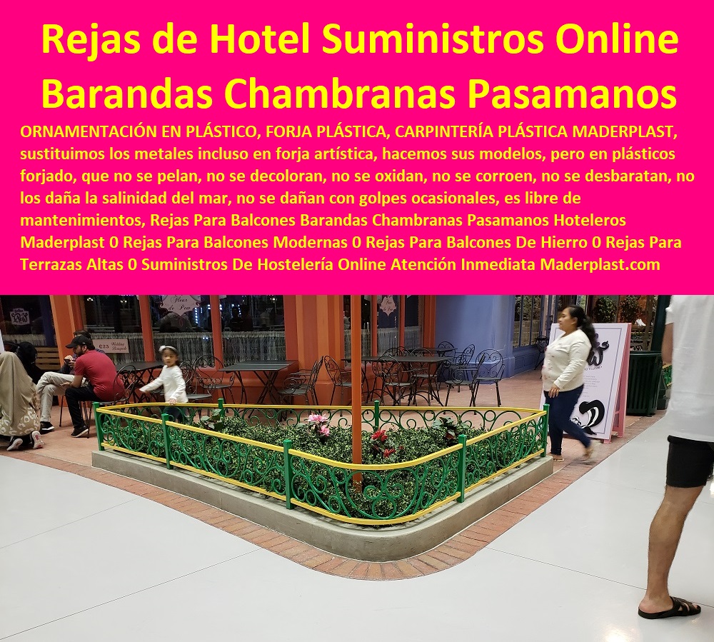 Rejas Para Balcones Barandas Chambranas Pasamanos Hoteleros Maderplast 0 Rejas Para Balcones Modernas 0 Rejas Para Balcones De Hierro 0  Hotelería Materiales Y Mobiliarios Para Negocio 0 Mobiliario Y Equipamiento Hotelero 0 Catálogo Hotelería Turismo 0 Catálogo Centros Recreativos 0 Catalogo Brochure Mobiliario Infraestructuras 0 Proveedores Fabricantes De Muebles 0 Mobiliario De Cocina Restaurante 0 Rejas Para Terrazas Altas 0 Suministros De Hostelería Online Atención Inmediata 0 Rejas De Hierro PP 0 Rejas Para Balcones Barandas Chambranas Pasamanos Hoteleros Maderplast 0 Rejas Para Balcones Modernas 0 Rejas Para Balcones De Hierro 0 Rejas Para Terrazas Altas 0 Suministros De Hostelería Online Atención Inmediata 0 Rejas De Hierro PP