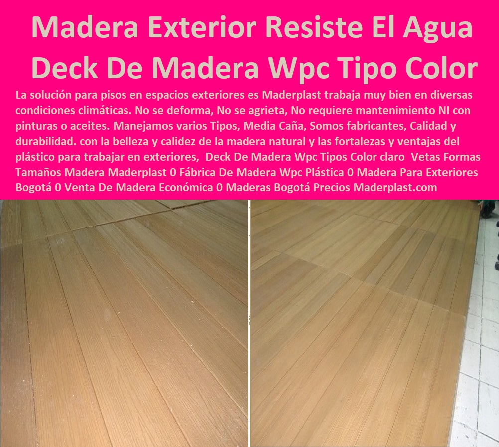 Deck De Madera Wpc Tipos Color claro Vetas Formas Tamaños Madera Maderplast 0 Fábrica De Madera Wpc Plástica 0 Madera Para Exteriores Bogotá 0 Venta De Madera Económica 0 Maderas Bogotá Precios 0 Madera Para Exterior Resistente Al Agua 0  Comprar Fabricante Distribuidores Importador Deck 0 Decks Para Exteriores 0 Piso Elevado 0 Pisos Bordes De Piscina 0 Pisos De Madera 0 Pisos De Madera Plástica 0 Pisos De Madera Wpc 0 Pisos De Madera Sintética 0 Deck De Madera Wpc Tipos Color claro  Vetas Formas Tamaños Madera Maderplast 0 Fábrica De Madera Wpc Plástica 0 Madera Para Exteriores Bogotá 0 Venta De Madera Económica 0 Maderas Bogotá Precios 0 Madera Para Exterior Resistente Al Agua