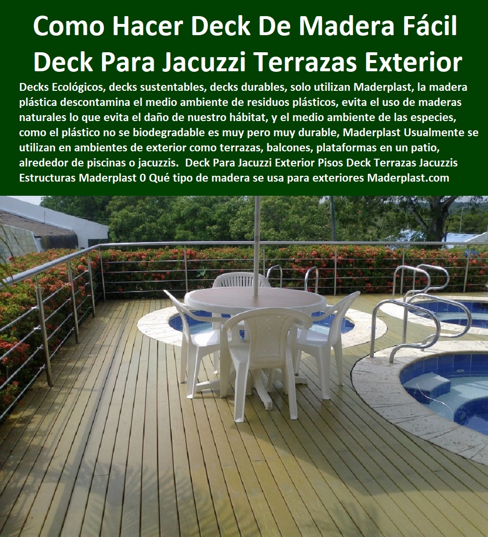 Deck Para Jacuzzi Exterior Pisos Deck Terrazas Jacuzzis Estructuras Maderplast 0 Qué tipo de madera se usa para exteriores 0 Decks En Madera Inmunizada Jacuzzi Madera Inmunizada 0 Piso Deck Pvc 0 Como Hacer Deck De Madera Fácil Proyecto 0 Deck Para Jacuzzi Exterior Pisos Deck Terrazas Jacuzzis Estructuras Maderplast 0  Comprar Fabricante Distribuidores Importador Deck 0 Decks Para Exteriores 0 Piso Elevado 0 Pisos Bordes De Piscina 0 Pisos De Madera 0 Pisos De Madera Plástica 0 Pisos De Madera Wpc 0 Pisos De Madera Sintética 0 Qué tipo de madera se usa para exteriores 0 Decks En Madera Inmunizada Jacuzzi Madera Inmunizada 0 Piso Deck Pvc 0 Como Hacer Deck De Madera Fácil Proyecto