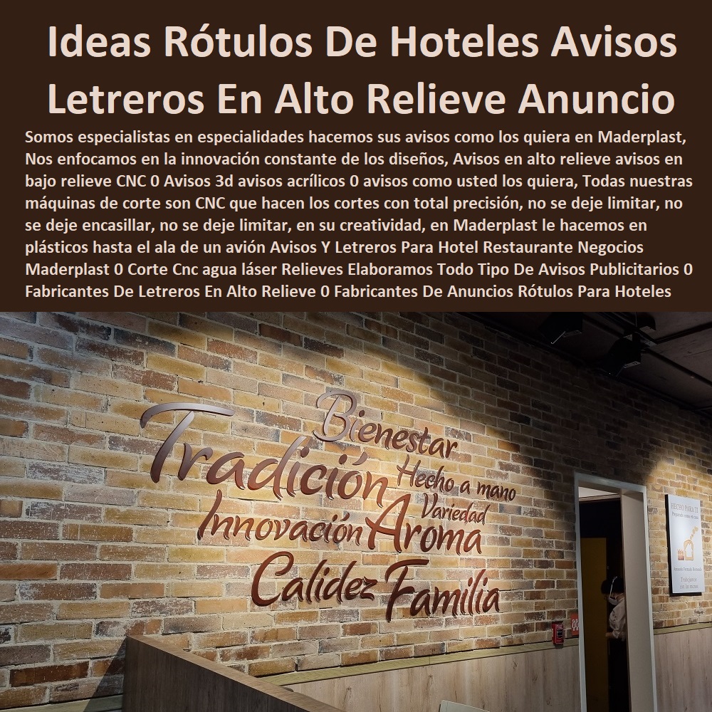 Avisos Y Letreros Para Hotel Restaurante Negocios Maderplast 0 Corte Cnc agua láser Relieves Elaboramos Todo Tipo De Avisos Publicitarios 0 Fabricantes De Letreros En Alto Relieve 0 Fabricantes De Anuncios Totems Rótulos Para Hoteles Avisos Ideas 0 Avisos Y Letreros Para Hotel Restaurante Negocios Maderplast 0 Corte Cnc agua láser Relieves Elaboramos Todo Tipo De Avisos Publicitarios 0 Fabricantes De Letreros En Alto Relieve 0 Fabricantes De Anuncios Totems Rótulos Para Hoteles Avisos Ideas