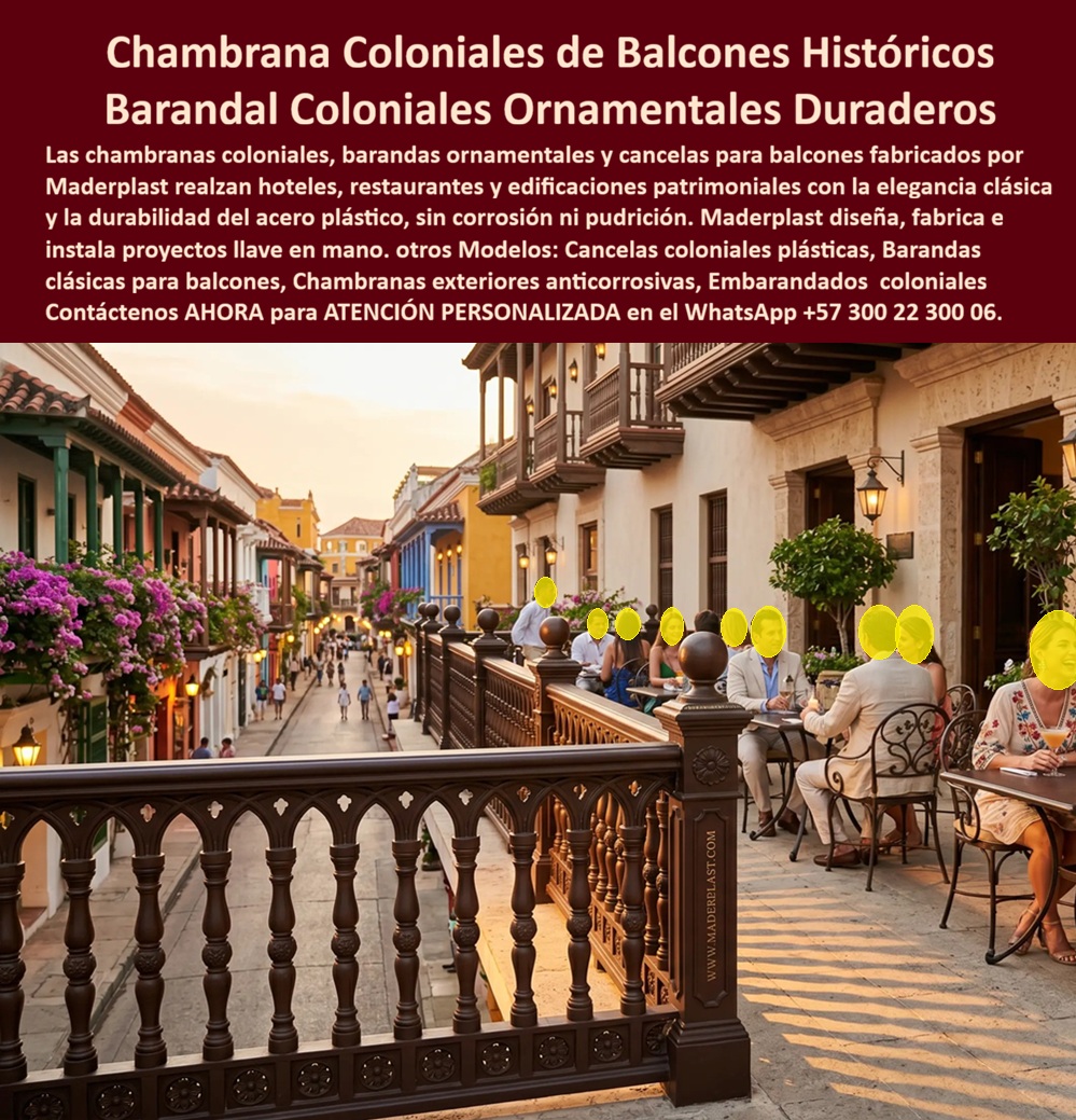 Chambrana Colonial Plástica Embarandado de balcones Maderplast - barandales clásicos exteriores, cancelas coloniales plásticas, Chambranas exteriores anticorrosivas, Cancelas coloniales ornamentales, barandales balcones ornamentales, barandas pp Chambrana Colonial Plástica Embarandado de balcones Maderplast barandales clásicos exteriores cancelas coloniales plásticas Chambranas exteriores anticorrosivas Cancelas coloniales ornamentales barandales balcones ornamentales barandas pp