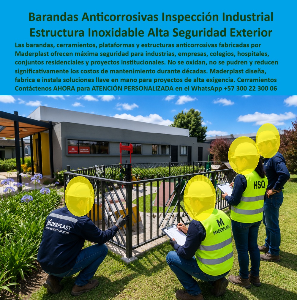 Estructuras Inoxidables Barandas Balcones y Pasarelas Maderplast - Baranda Inoxidable Pasarela Anticorrosiva Libre Mantenimiento, Baranda Técnica Inspección HSQE Anticorrosiva Sin Oxidación, Barandales Anticorrosivos Caminos Senderos y Plataforma Estructuras Inoxidables Barandas Balcones y Pasarelas Maderplast Baranda Inoxidable Pasarela Anticorrosiva Libre Mantenimiento Baranda Técnica Inspección HSQE Anticorrosiva Sin Oxidación Barandales Anticorrosivos Caminos Senderos y Plataforma