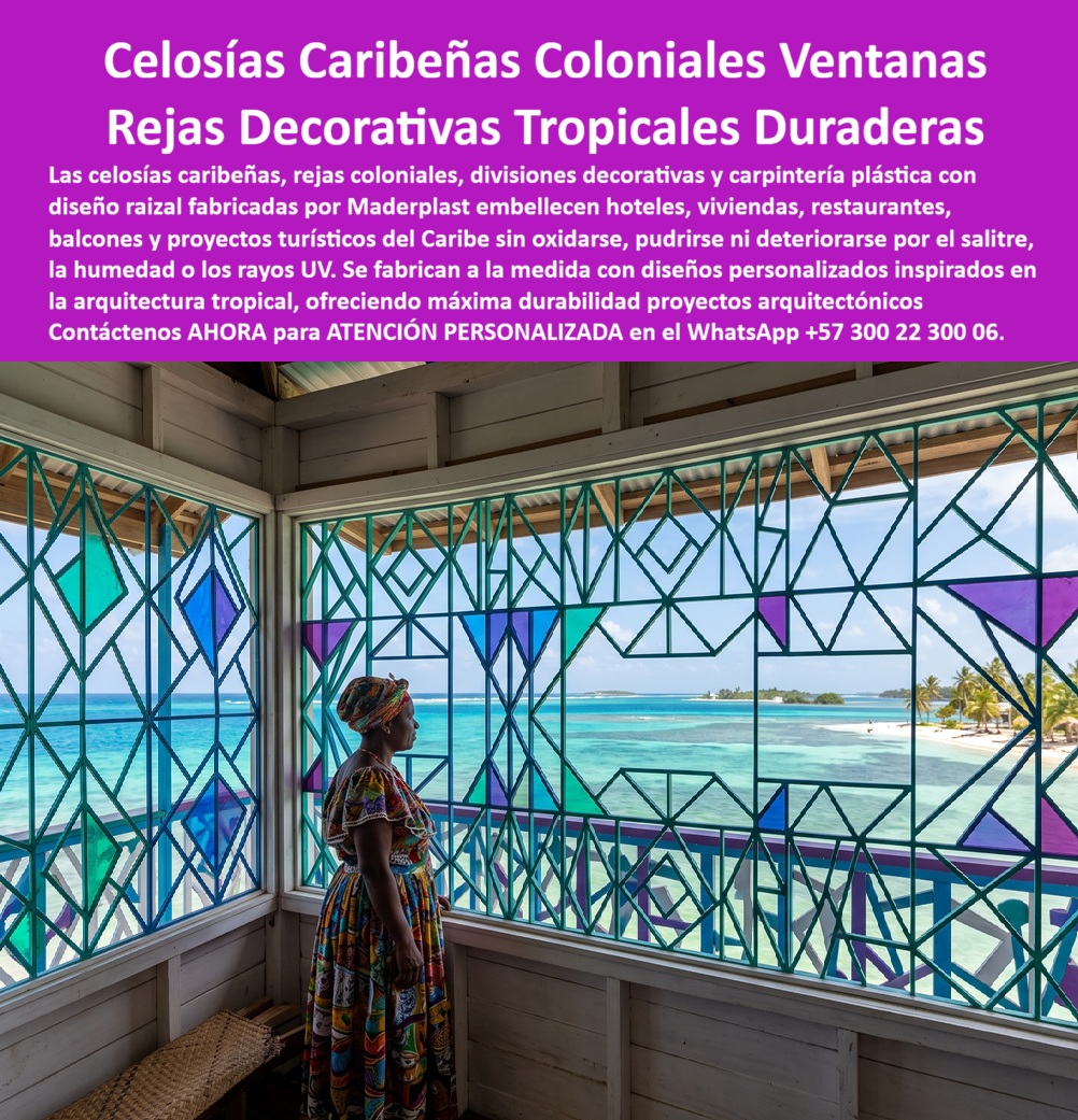Rejas Coloniales Tropicales Celosía Caribeña Decorativa Maderplast - Celosías Caribeñas Ventanas Tropicales, Diseños Raizales Ventanas Y Balcones, Celosía Caribeña Plástica Fácil Instalación Sin Reclamos, Carpintería con diseño típico PP Rejas Coloniales Tropicales Celosía Caribeña Decorativa Maderplast Celosías Caribeñas Ventanas Tropicales Diseños Raizales Ventanas Y Balcones Celosía Caribeña Plástica Fácil Instalación Sin Reclamos Carpintería con diseño típico PP