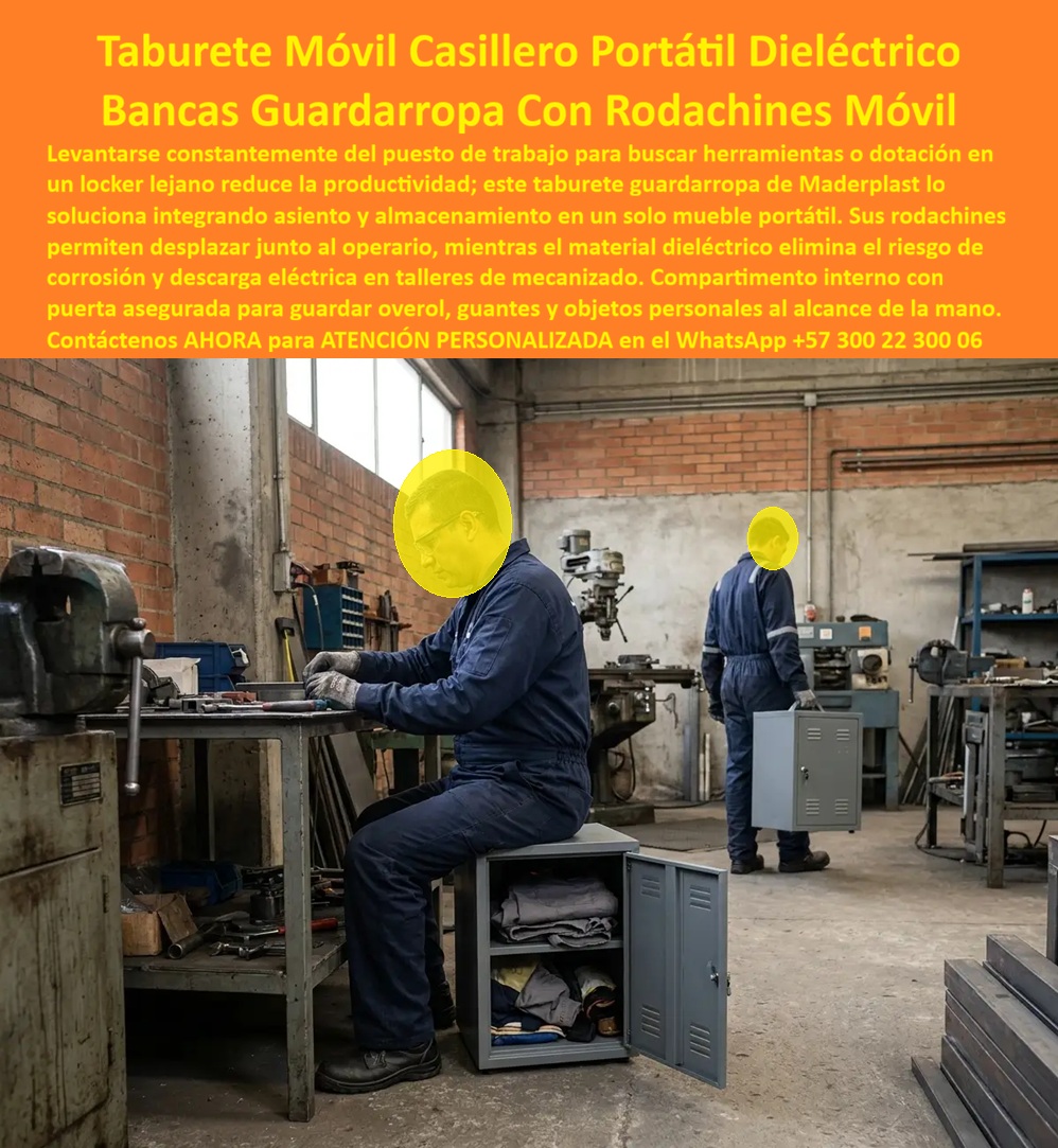 Guardarropa Tipo Banca Industrial Taburete Silla Guardarropa Portátil Maderplast - Casillero Asiento Con Rodachines Antióxido Gabinete Asiento Resistente Talleres Y Producción Industrial, Silla Locker Multifuncional Para Puestos De T Guardarropa Tipo Banca Industrial Taburete Silla Guardarropa Portátil Maderplast Casillero Asiento Con Rodachines Antióxido Gabinete Asiento Resistente Talleres Y Producción Industrial Silla Locker Multifuncional Para Puestos De T