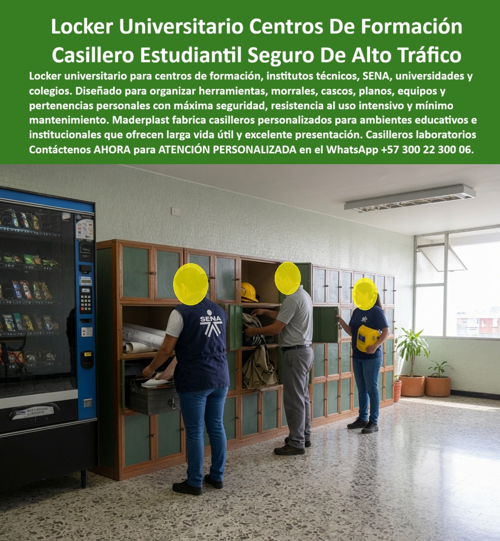 Locker Casilleros para universidades Locker Centros De Formación Maderplast - Casillero De Madera Para Instructores Guarda Planos, Locker Estudiantil Antivandálico De Alta Durabilidad, Locker Escolar Numerado Resistente Para Alto Tráfico VIP Locker Casilleros para universidades Locker Centros De Formación Maderplast Casillero De Madera Para Instructores Guarda Planos Locker Estudiantil Antivandálico De Alta Durabilidad Locker Escolar Numerado Resistente Para Alto Tráfico VIP