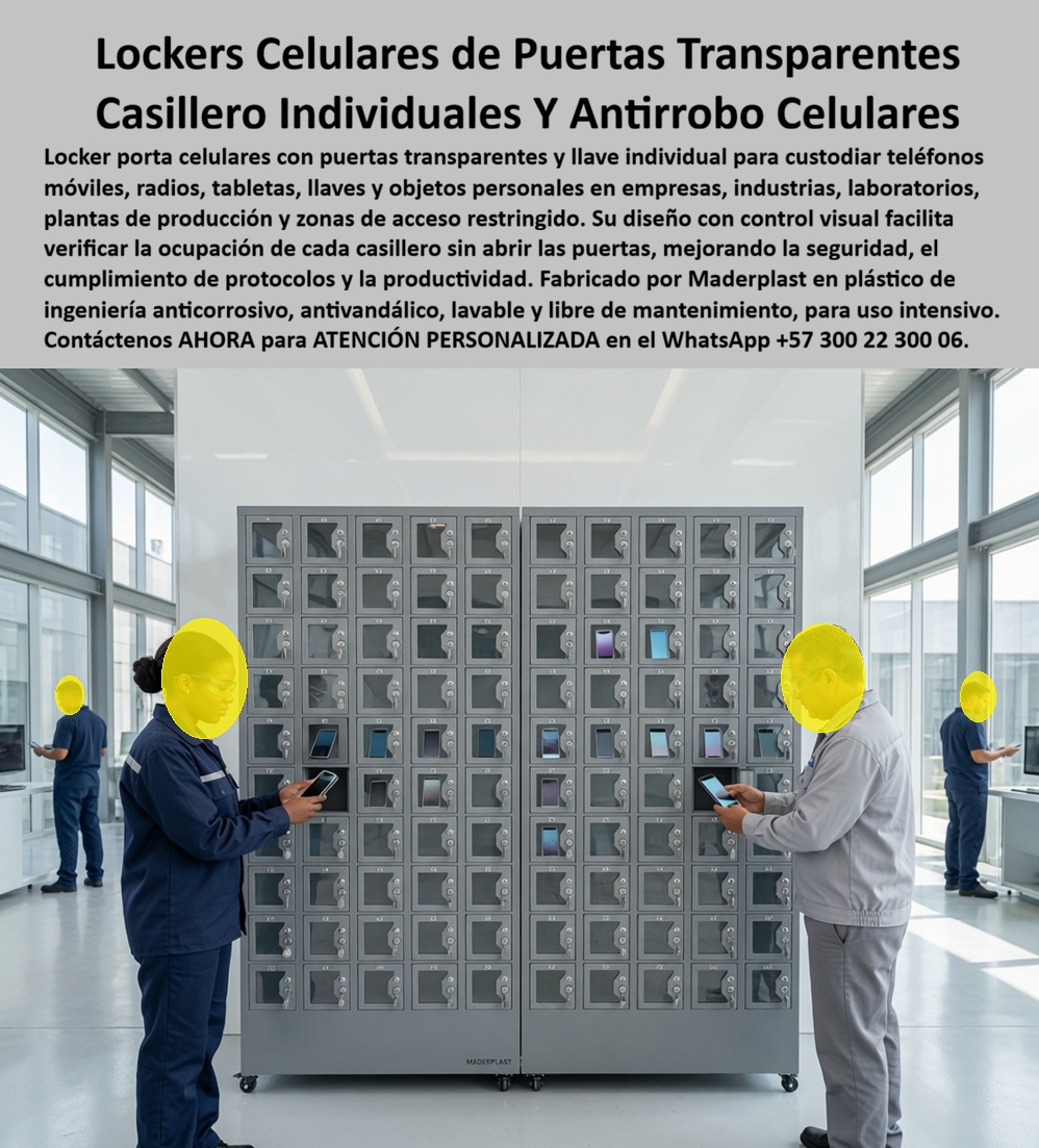 Locker Porta Celulares Control Visual Casilleros celulares Maderplast - Lockers Celulares Con Puerta Transparente Y Llave Individual, Guardadores de celulares plásticos industriales antivandálicos, Locker metálico antirrobo celulares Locker Locker Porta Celulares Control Visual Casilleros celulares Maderplast Lockers Celulares Con Puerta Transparente Y Llave Individual Guardadores de celulares plásticos industriales antivandálicos Locker metálico antirrobo celulares Locker
