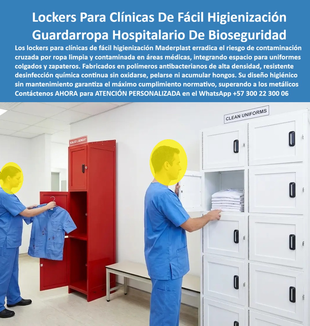 Lockers Bioseguridad Hospitalaria Casilleros seguridad sanitaria Maderplast - Ropa Limpia Contaminada Lockers Para Clínicas De Fácil Higienización, Locker Laboratorio Uniformes Colgados Espacio Zapatero Combinado, Guardarropas hospitalarios Lockers Bioseguridad Hospitalaria Casilleros seguridad sanitaria Maderplast Ropa Limpia Contaminada Lockers Para Clínicas De Fácil Higienización Locker Laboratorio Uniformes Colgados Espacio Zapatero Combinado Guardarropas hospitalarios