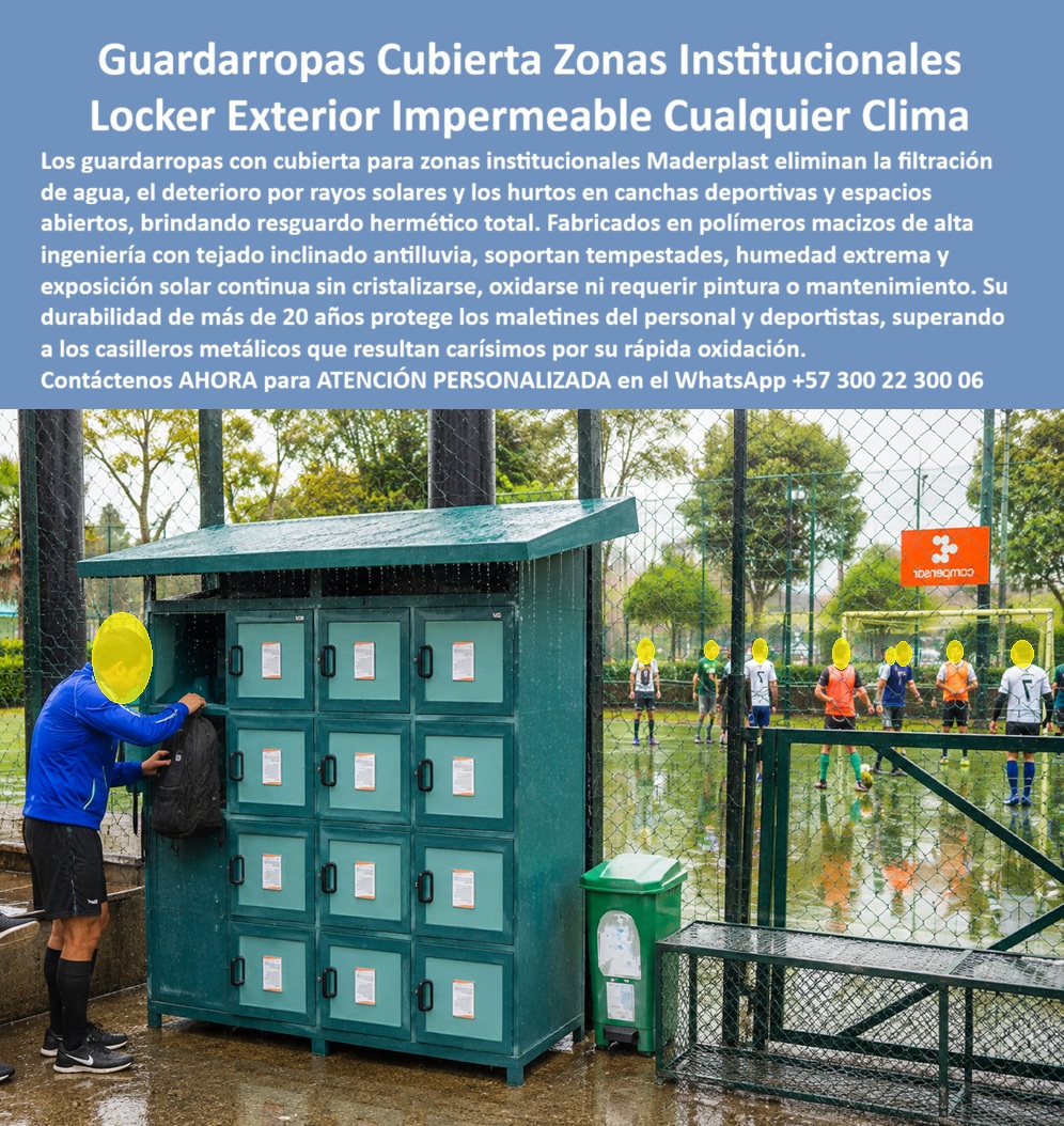 Lockers Exteriores Impermeable A Lluvia Y Sol Casilleros exterior Maderplast - Guardarropas con cubierta zonas institucionales, Lockers Exterior De Alta Durabilidad Para Cualquier Clima, Muebles impermeables resguardo de sol y agua, Locker A Lockers Exteriores Impermeable A Lluvia Y Sol Casilleros exterior Maderplast Guardarropas con cubierta zonas institucionales Lockers Exterior De Alta Durabilidad Para Cualquier Clima Muebles impermeables resguardo de sol y agua Locker A