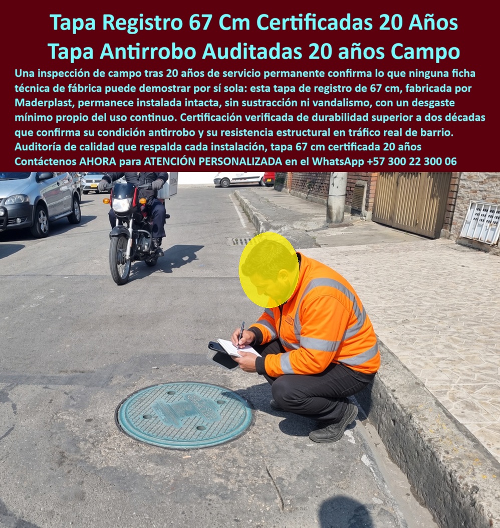 Tapa 67 Cm Inspección Resistente Desgaste Rotura Tapa Sumidero Maderplast - Tapa De Registro Antivandálica De Larga Duración, Tapa 67 cm no se sale ni suena, Tapa de alcantarilla 67 cm antirrobo tráfico pesado, Tapa De Alcantarilla Antirrobo Víal Tapa 67 Cm Inspección Resistente Desgaste Rotura Tapa Sumidero Maderplast Tapa De Registro Antivandálica De Larga Duración Tapa 67 cm no se sale ni suena Tapa de alcantarilla 67 cm antirrobo tráfico pesado Tapa De Alcantarilla Antirrobo Víal